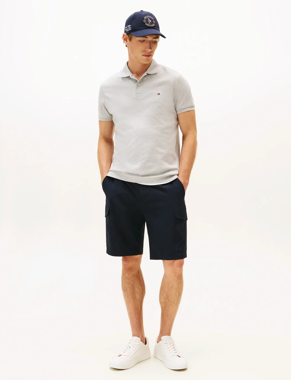 Tommy Hilfiger - LIQUID COTTON REG SEASONAL POLO - kurzärmelig - light grey heather - 3