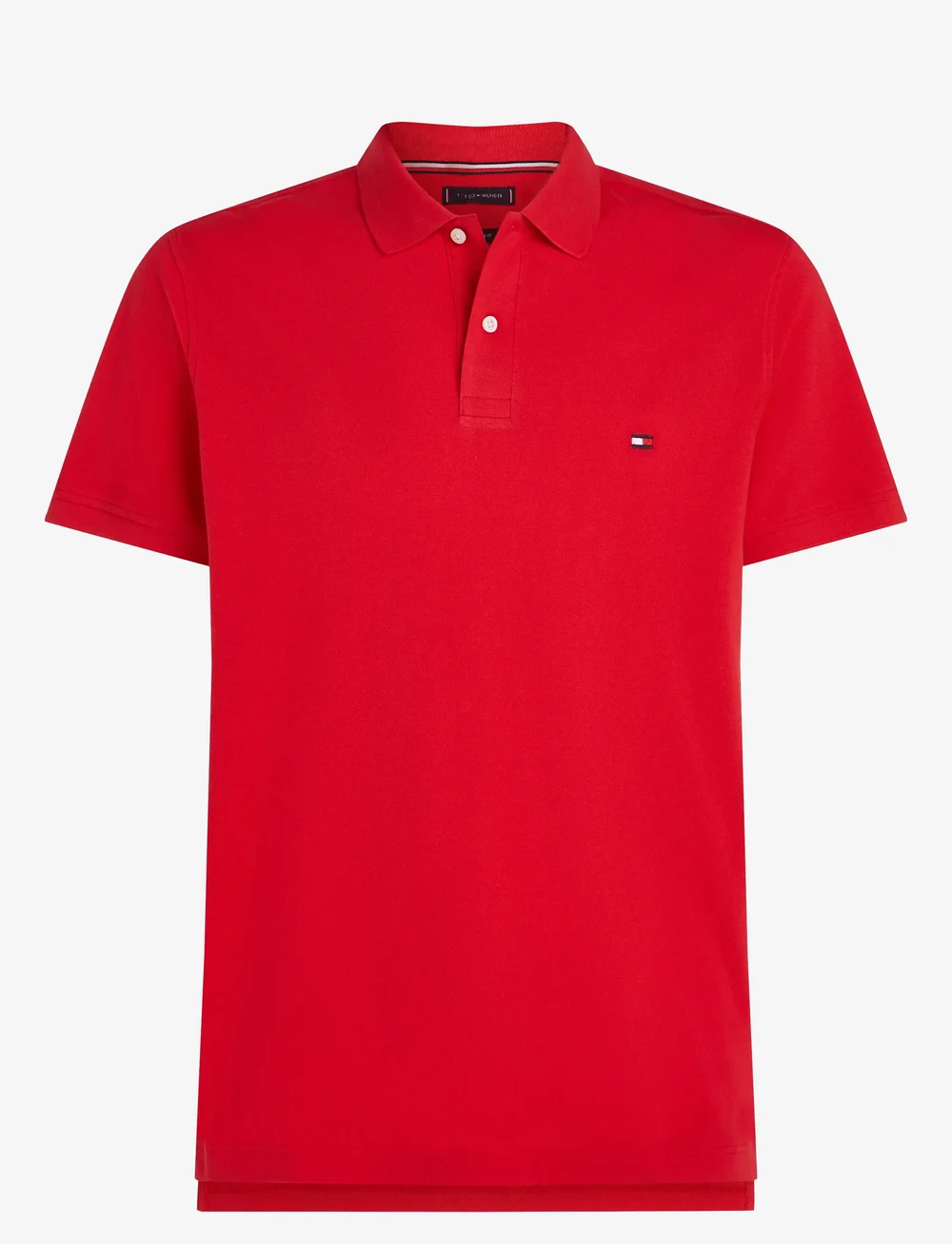 Tommy Hilfiger - LIQUID COTTON REG SEASONAL POLO - lühikeste varrukatega polod - medium red - 1