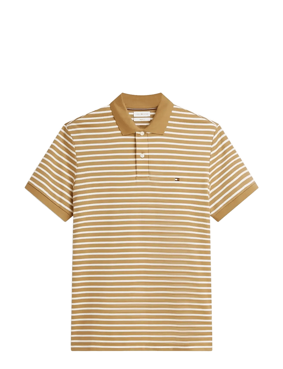 Tommy Hilfiger - LIQUID COTTON REG SEASONAL POLO - kurzärmelig - sahara ivory petal - 1