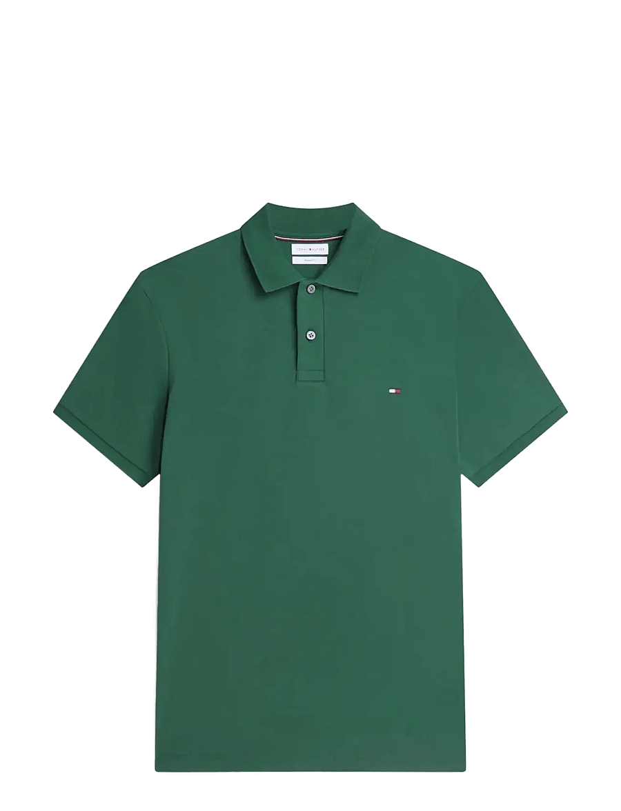 Tommy Hilfiger - LIQUID COTTON REG SEASONAL POLO - kurzärmelig - street green - 1