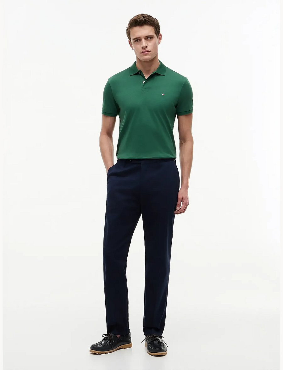 Tommy Hilfiger - LIQUID COTTON REG SEASONAL POLO - kurzärmelig - street green - 4