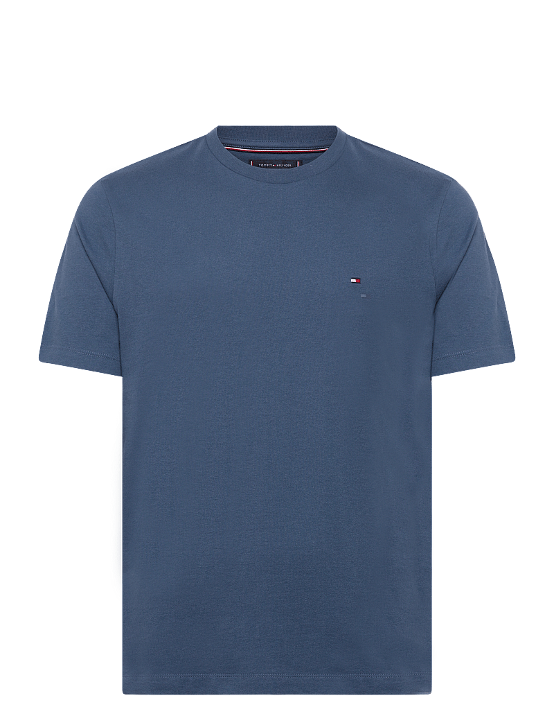Tommy Hilfiger - ESS SEASONAL REG FIT SOLID TEE - kurzärmelig - aegean sea - 1