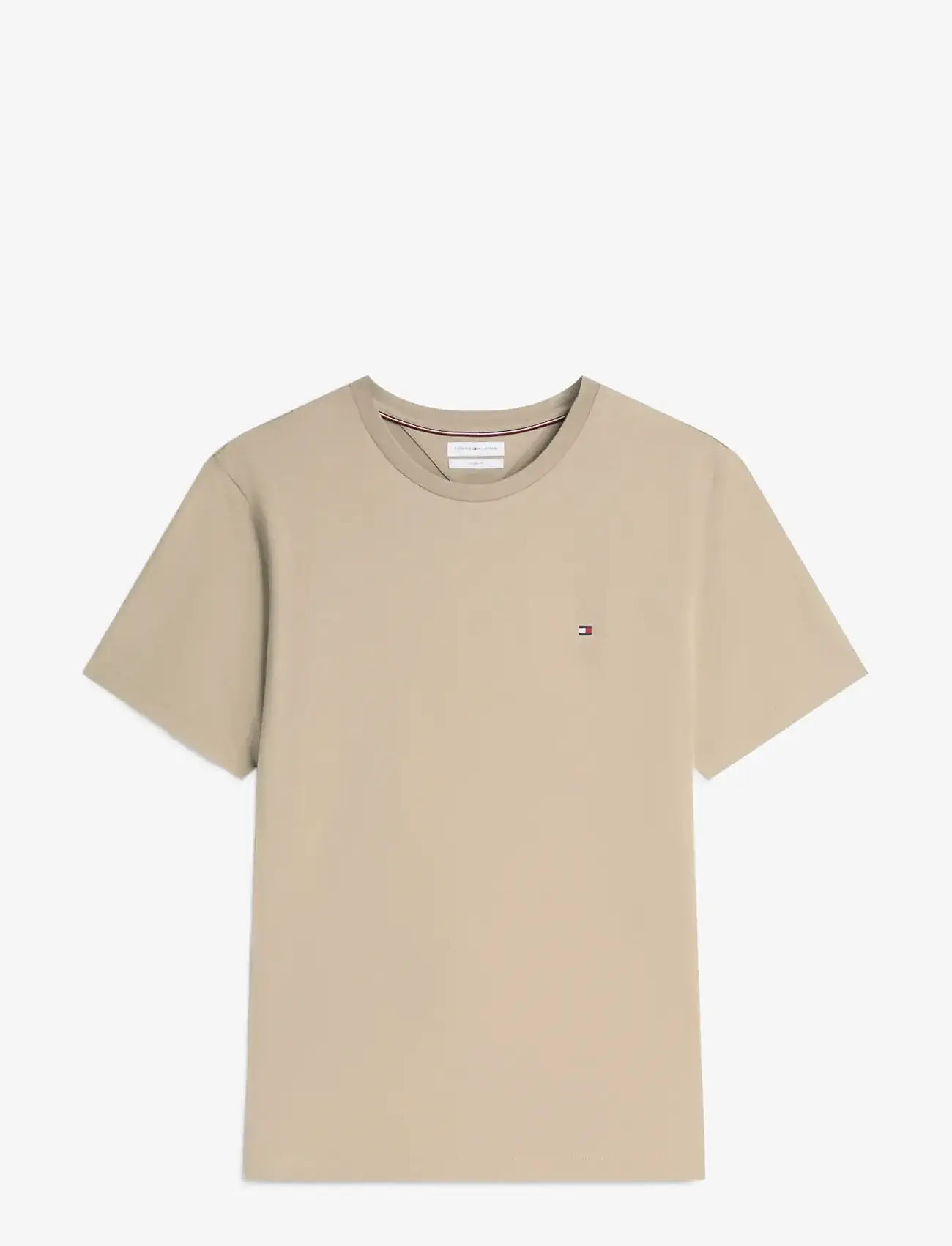 Tommy Hilfiger - ESS SEASONAL REG FIT SOLID TEE - kortærmede t-shirts - batique khaki - 1