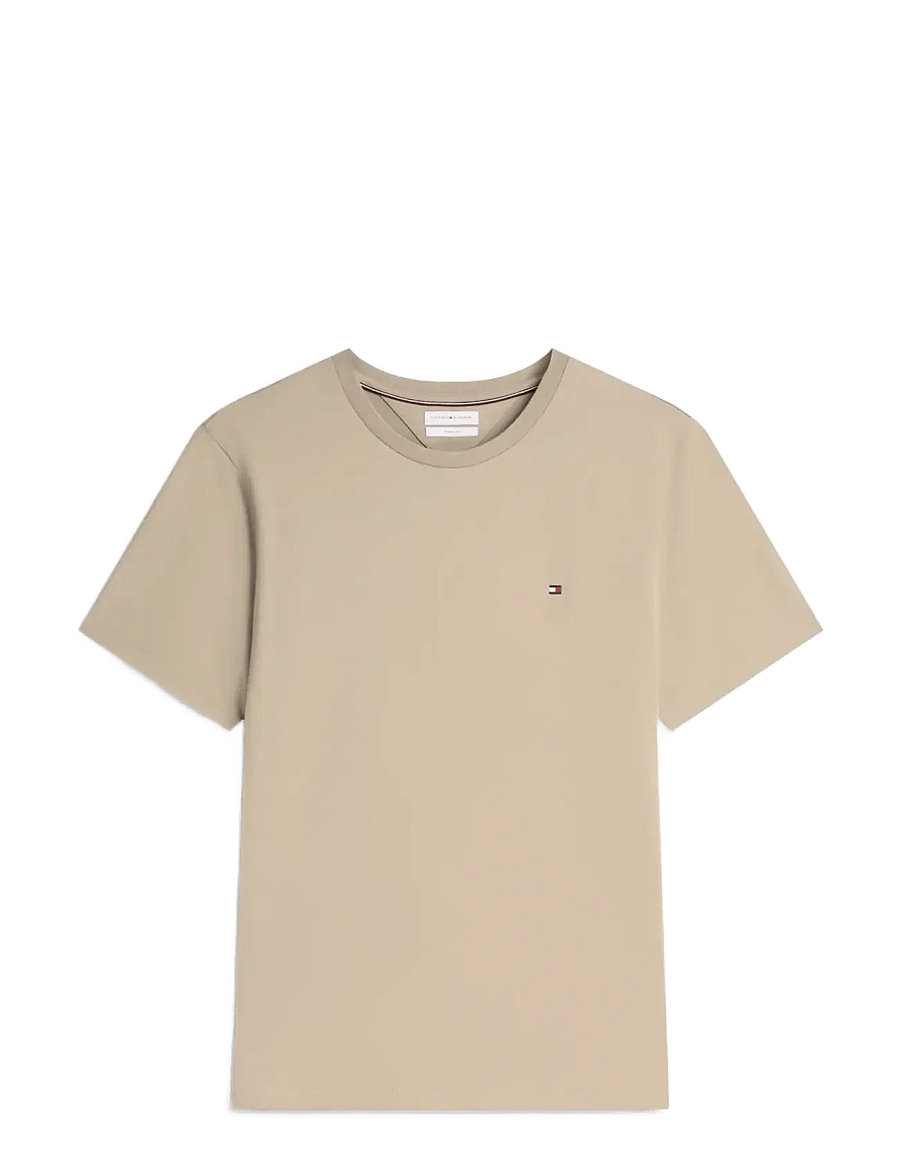 Tommy Hilfiger - ESS SEASONAL REG FIT SOLID TEE - kurzärmelig - batique khaki - 1