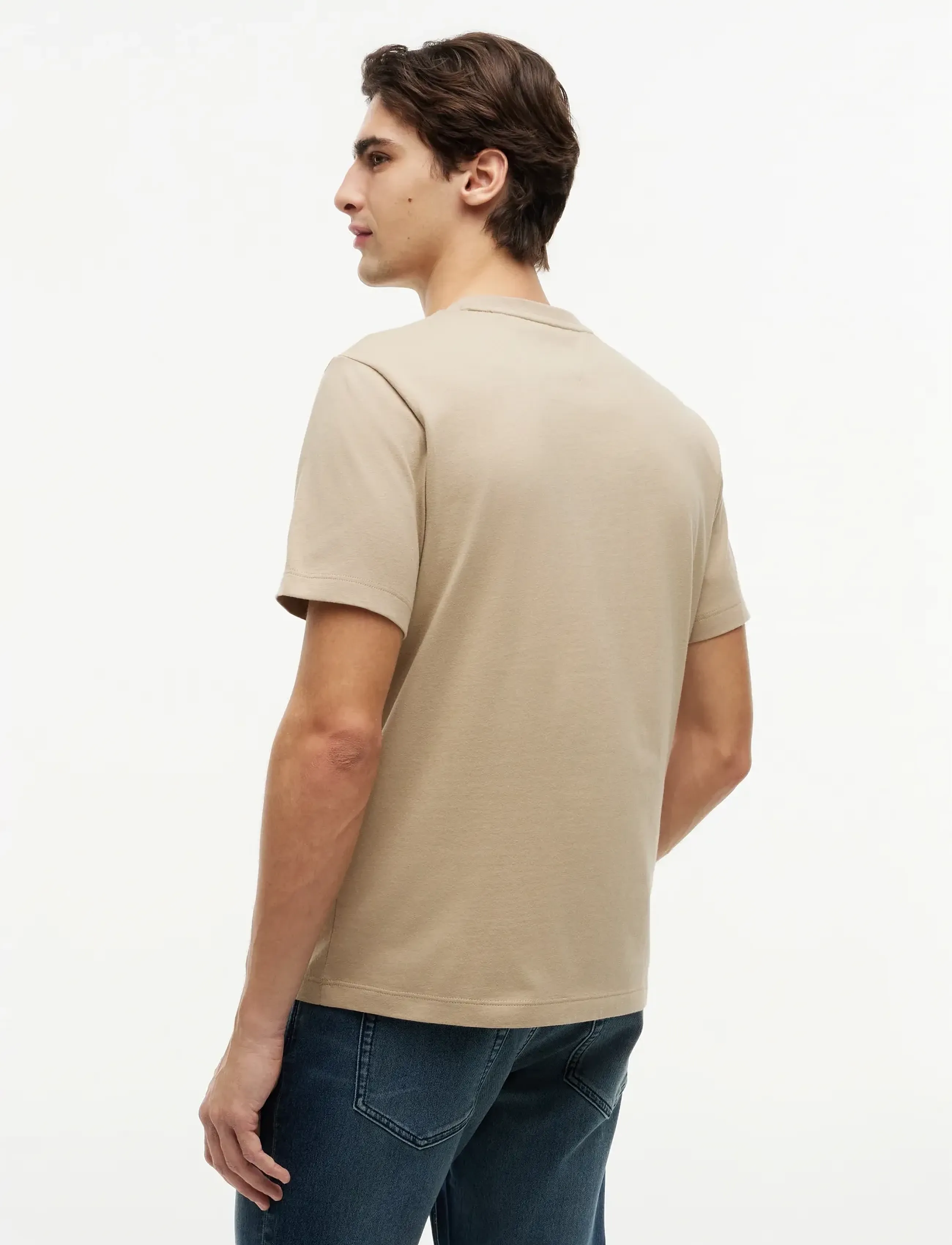 Tommy Hilfiger - ESS SEASONAL REG FIT SOLID TEE - lühikeste varrukatega t-särgid - batique khaki - 2