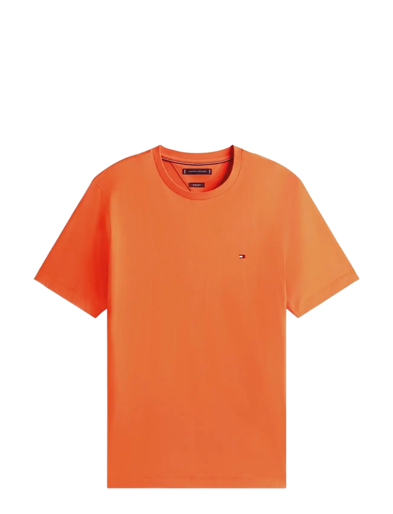 TOMMY HILFIGER Ess Seasonal Reg Fit Solid Tee Orange - S - Herren