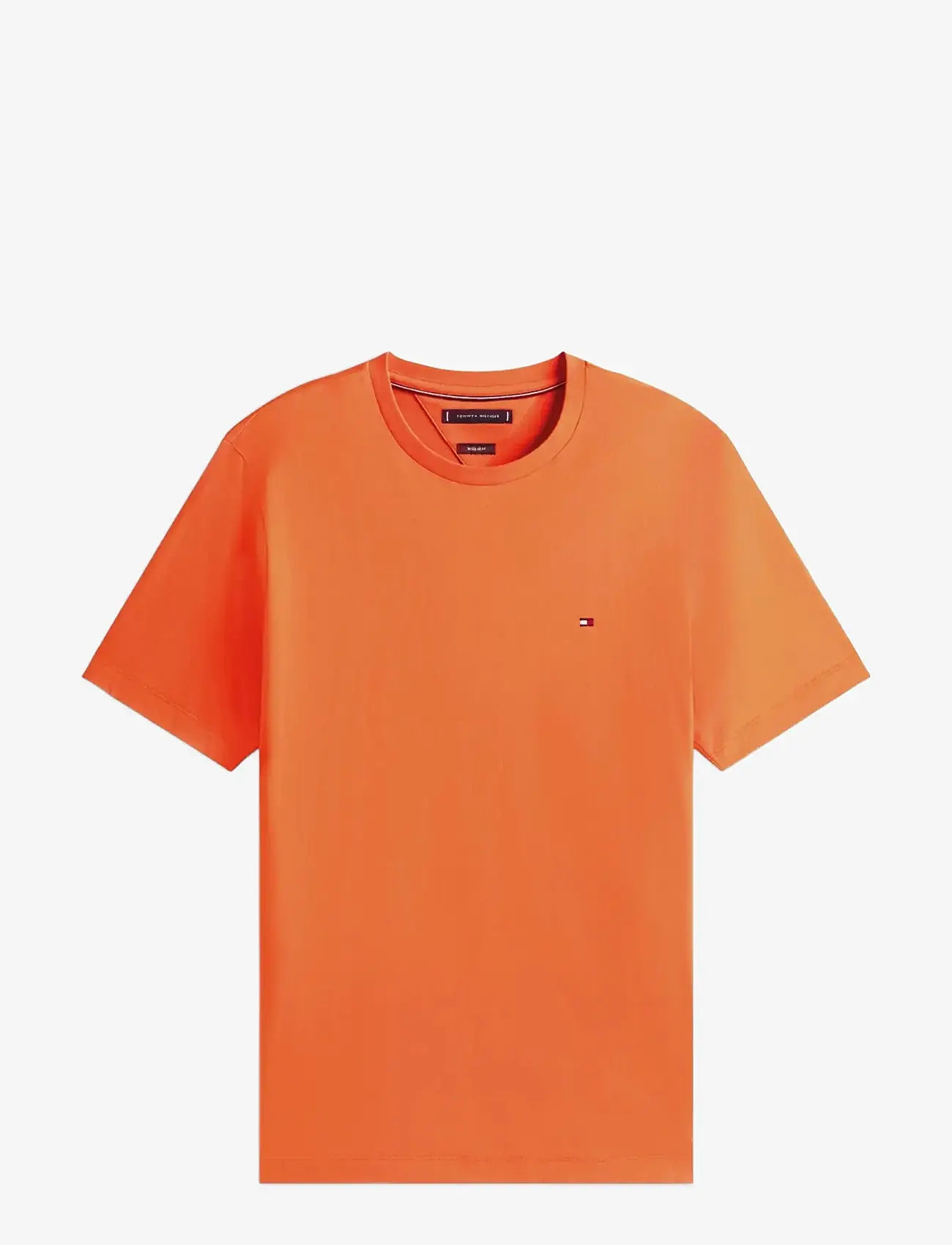 Tommy Hilfiger - ESS SEASONAL REG FIT SOLID TEE - kortærmede t-shirts - brilliant orange - 1