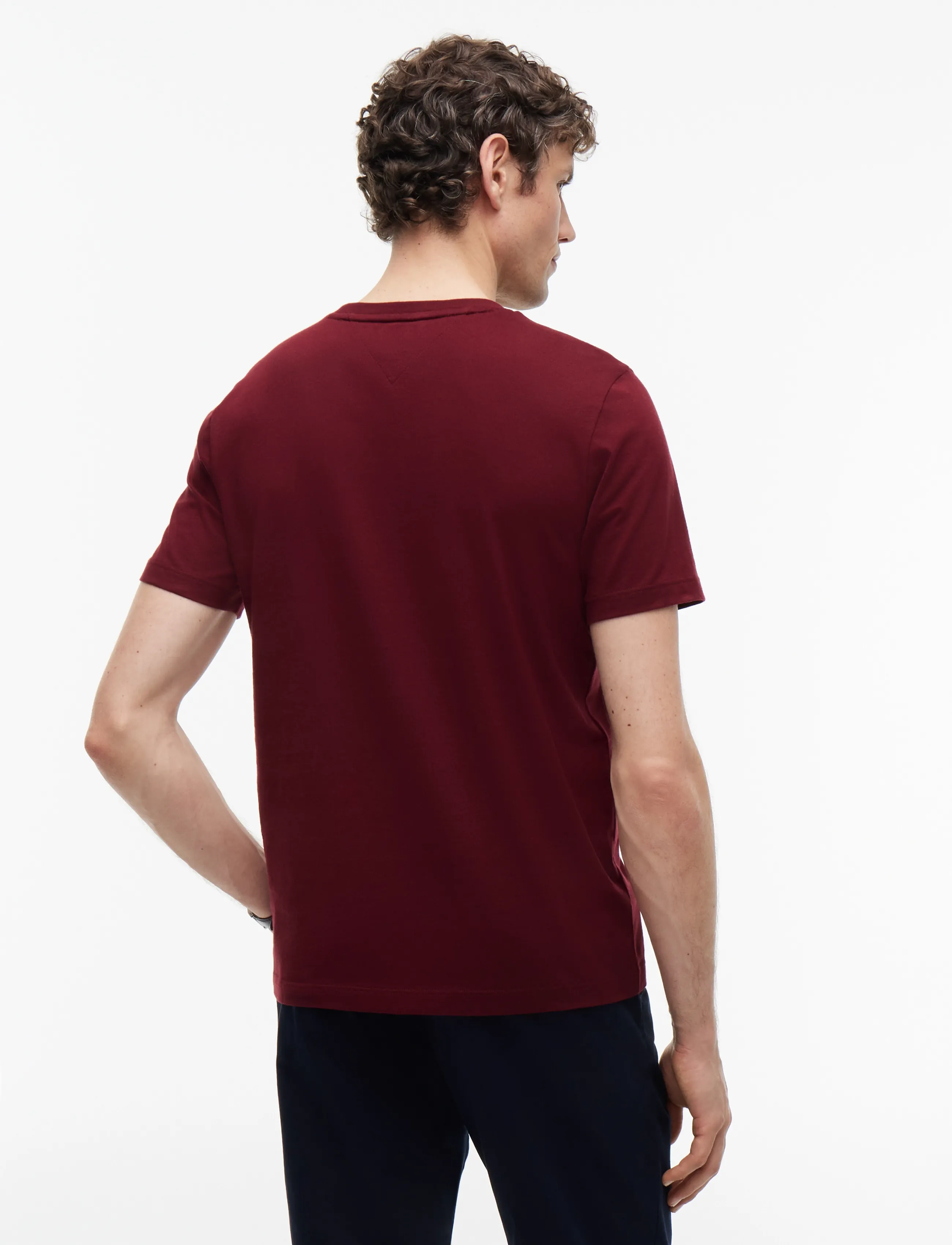 Tommy Hilfiger - ESS SEASONAL REG FIT SOLID TEE - lühikeste varrukatega t-särgid - burgundy - 2