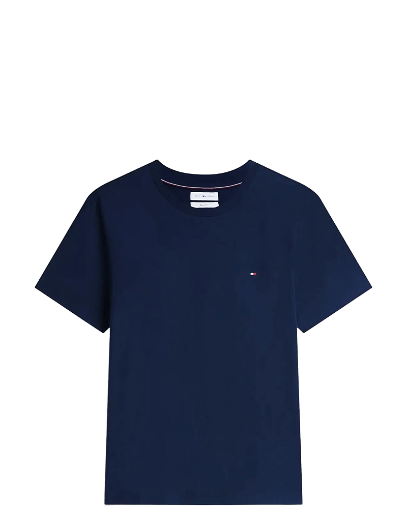 Tommy Hilfiger - ESS SEASONAL REG FIT SOLID TEE - kurzärmelig - carbon navy - 1