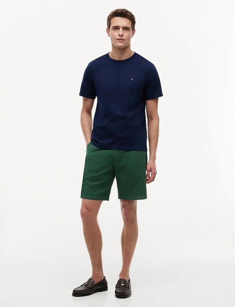 Tommy Hilfiger - ESS SEASONAL REG FIT SOLID TEE - kurzärmelig - carbon navy - 4