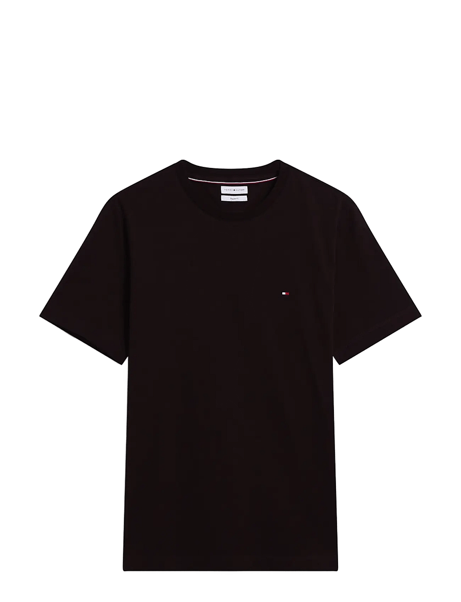 Tommy Hilfiger - ESS SEASONAL REG FIT SOLID TEE - kurzärmelige t-shirts - chocolate - 1