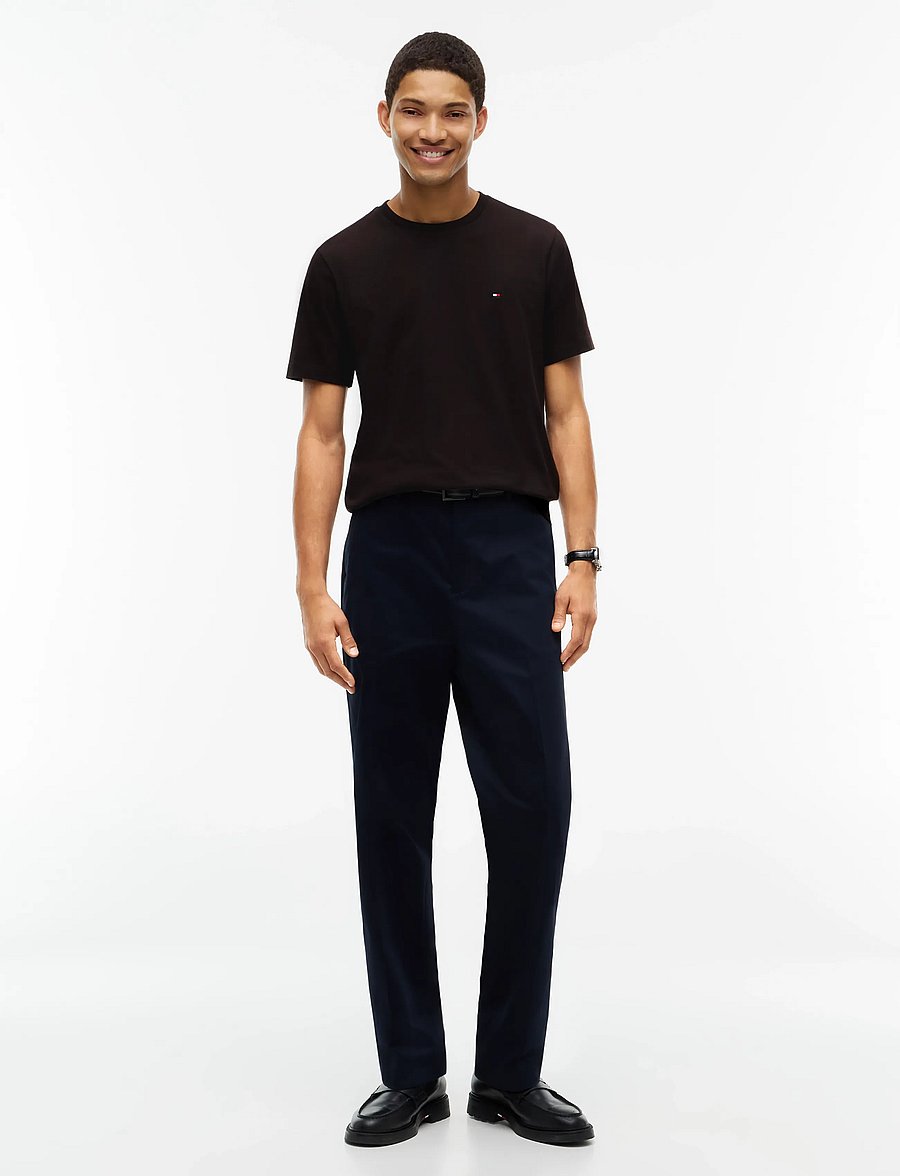 Tommy Hilfiger - ESS SEASONAL REG FIT SOLID TEE - kurzärmelige t-shirts - chocolate - 4