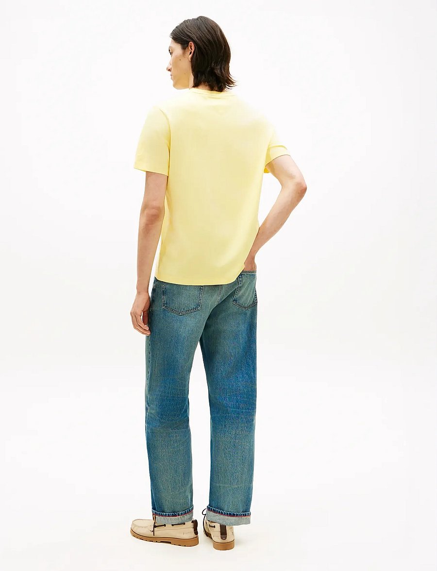 Tommy Hilfiger - ESS SEASONAL REG FIT SOLID TEE - kurzärmelig - citronella - 2