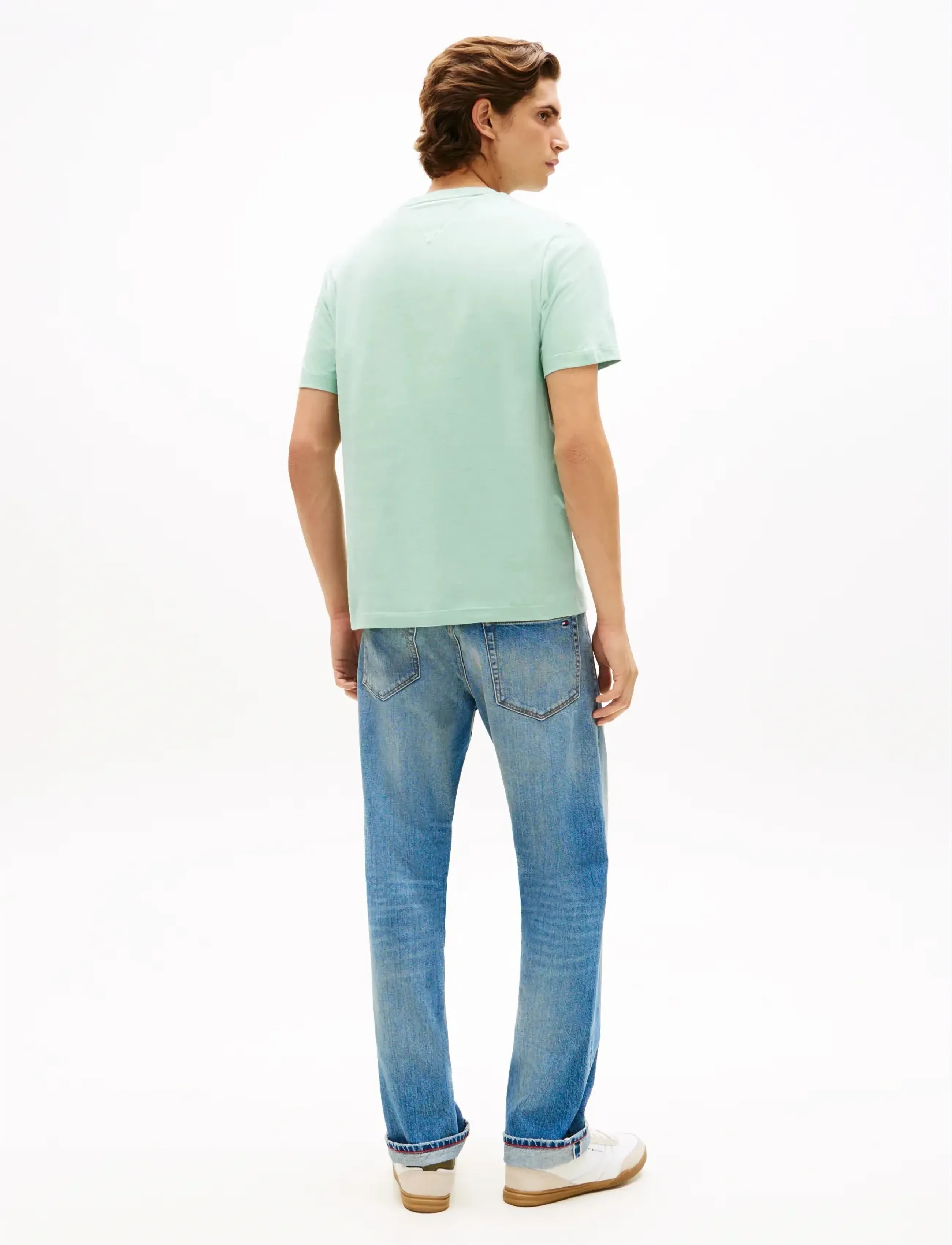 Tommy Hilfiger - ESS SEASONAL REG FIT SOLID TEE - kurzärmelig - crushed mint - 2