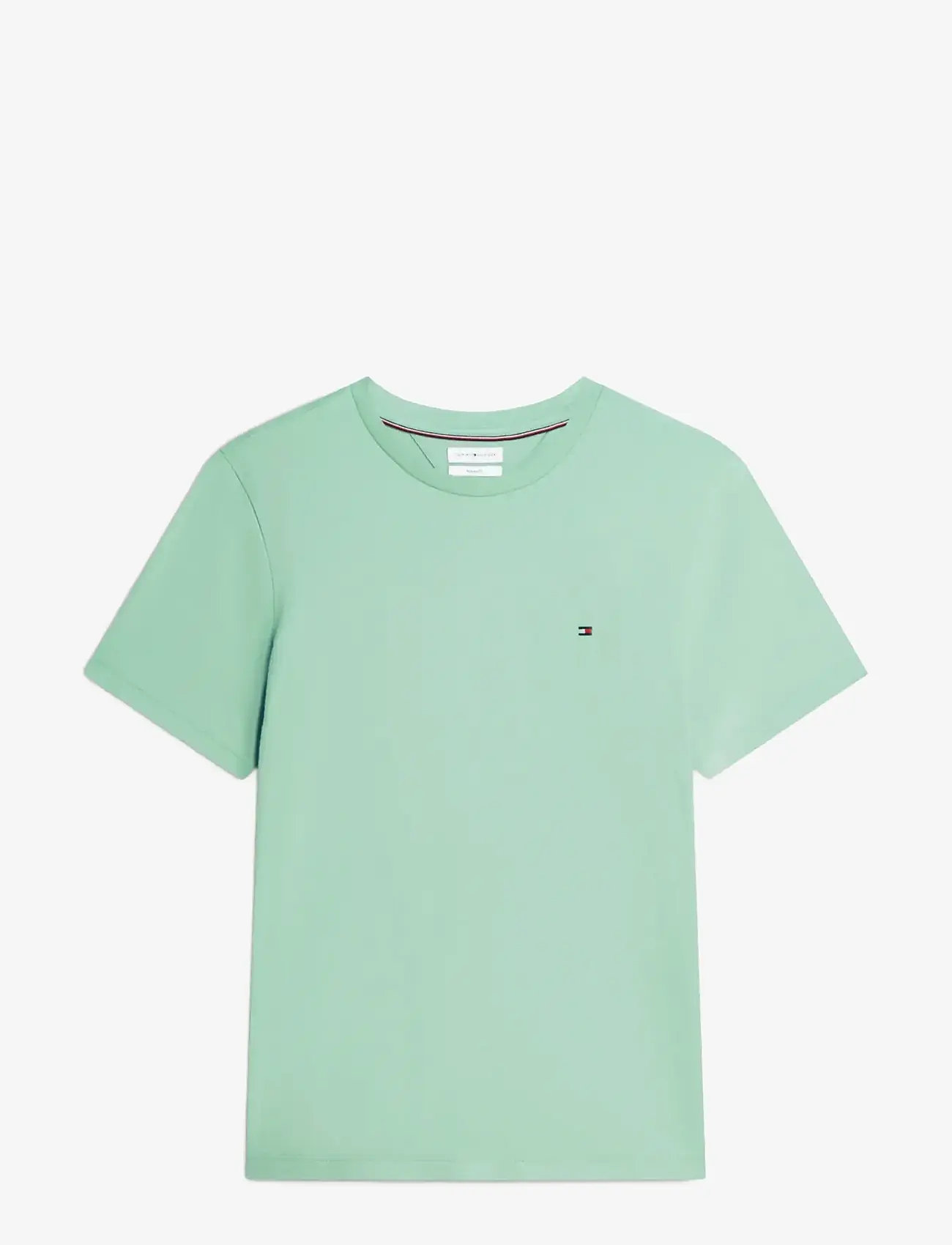 Tommy Hilfiger - ESS SEASONAL REG FIT SOLID TEE - kortærmede t-shirts - cut grass - 1