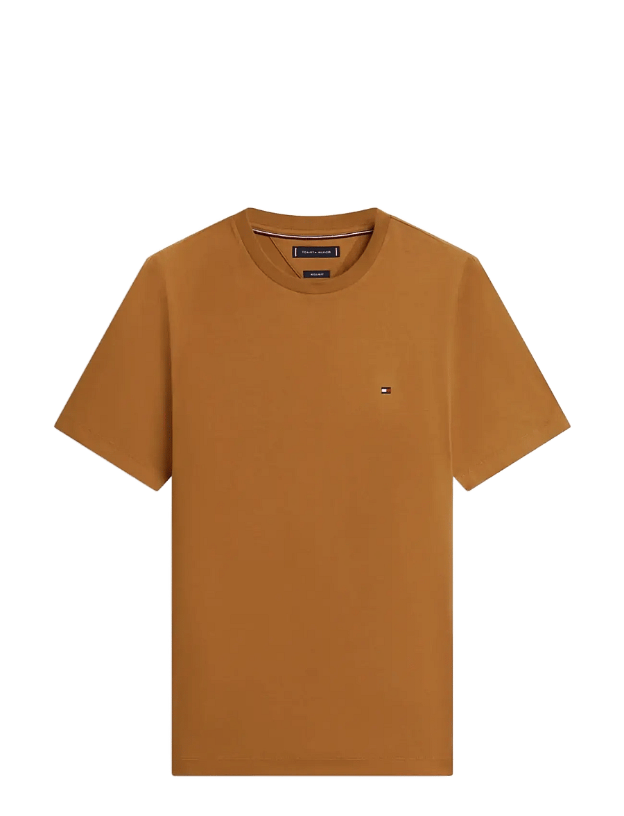 Tommy Hilfiger - ESS SEASONAL REG FIT SOLID TEE - kurzärmelig - highland khaki - 1