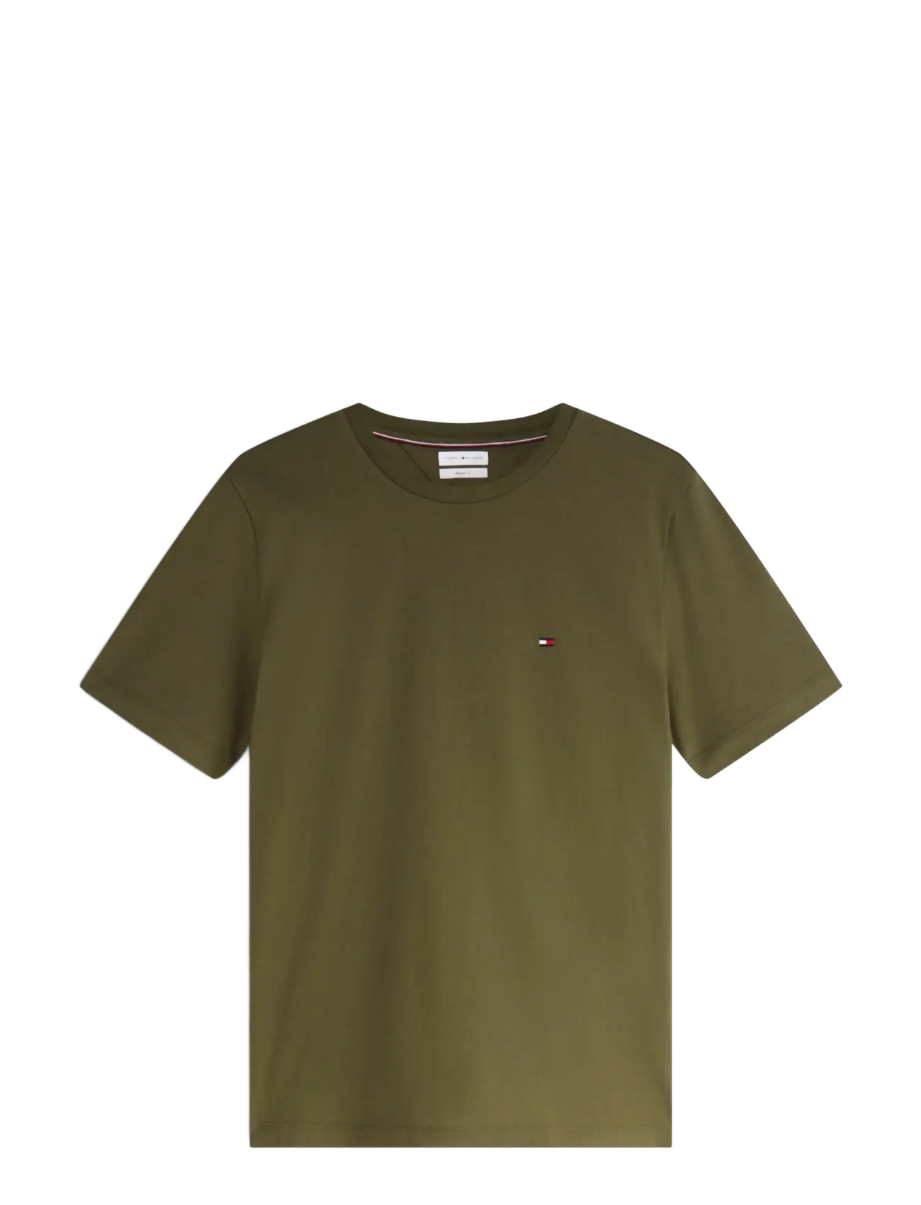 Tommy Hilfiger - ESS SEASONAL REG FIT SOLID TEE - kortærmede t-shirts - huntsman green - 1