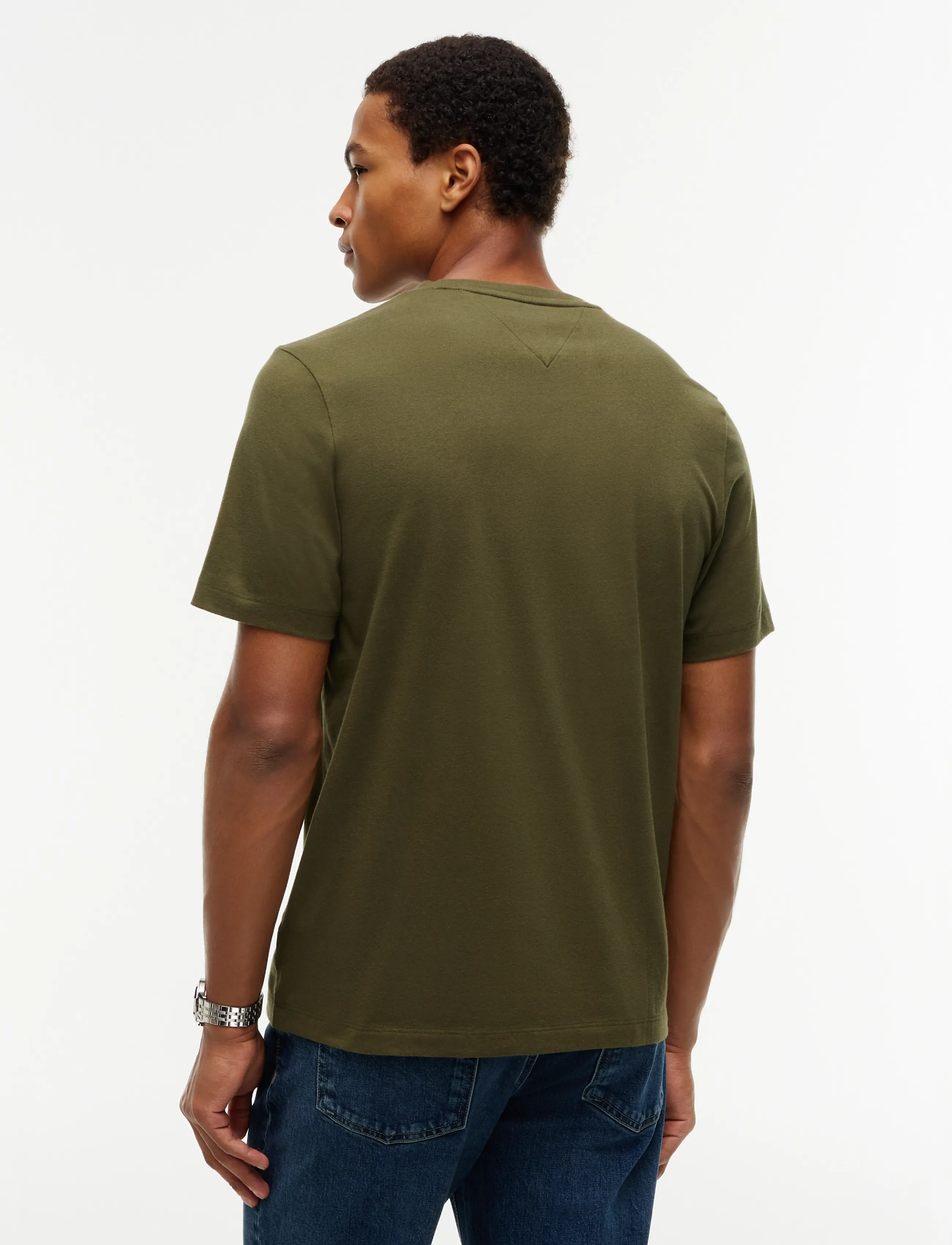 Tommy Hilfiger - ESS SEASONAL REG FIT SOLID TEE - kortærmede t-shirts - huntsman green - 2