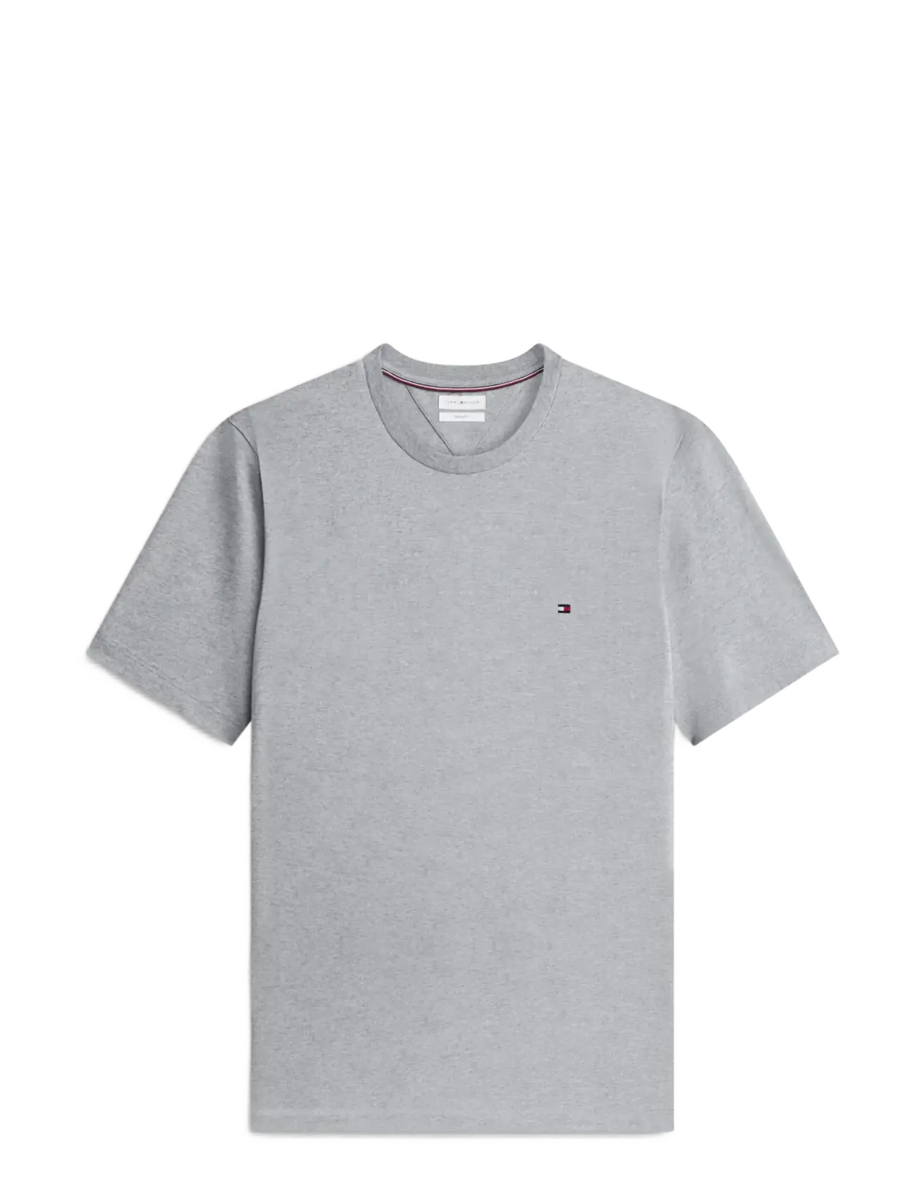 Tommy Hilfiger - ESS SEASONAL REG FIT SOLID TEE - lühikeste varrukatega t-särgid - medium grey heather - 1