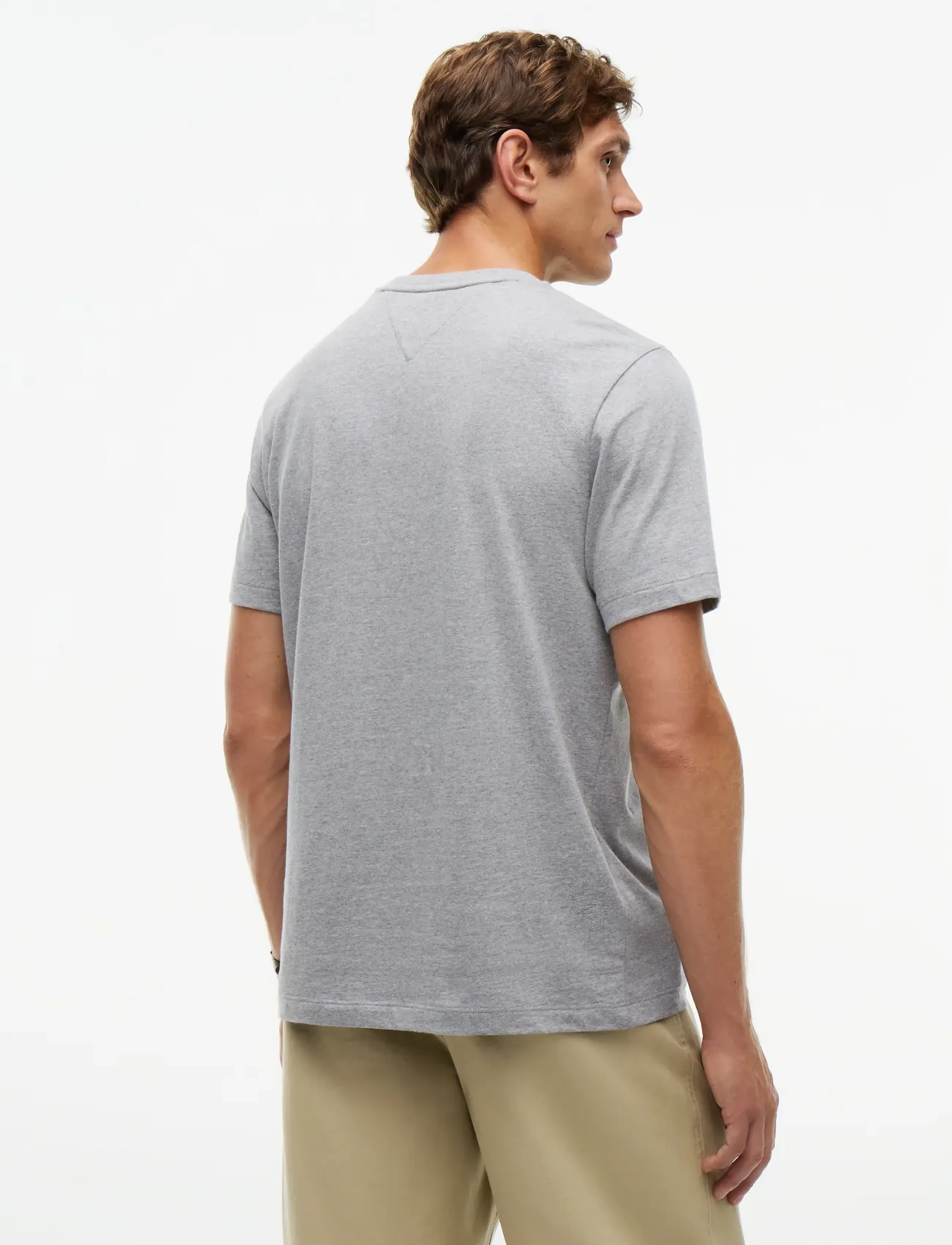 Tommy Hilfiger - ESS SEASONAL REG FIT SOLID TEE - lühikeste varrukatega t-särgid - medium grey heather - 2