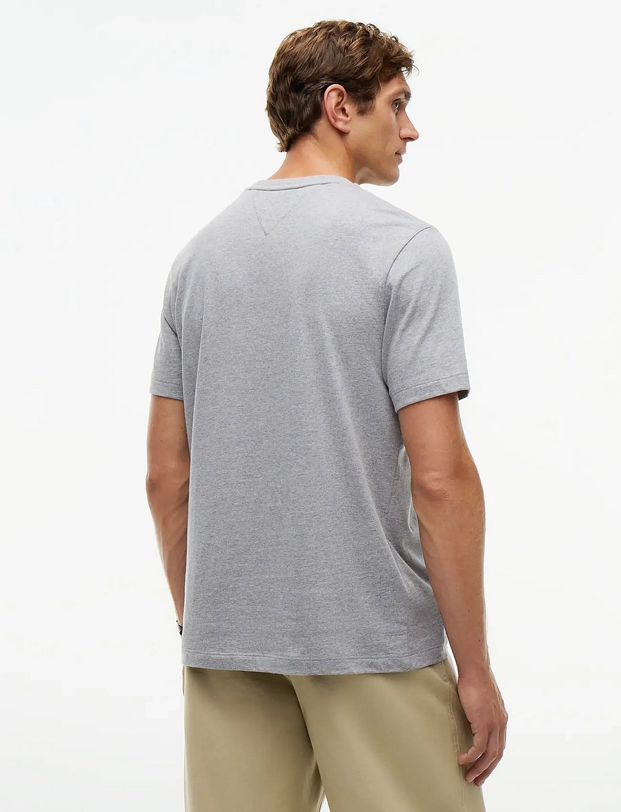 Tommy Hilfiger - ESS SEASONAL REG FIT SOLID TEE - lühikeste varrukatega t-särgid - medium grey heather - 2