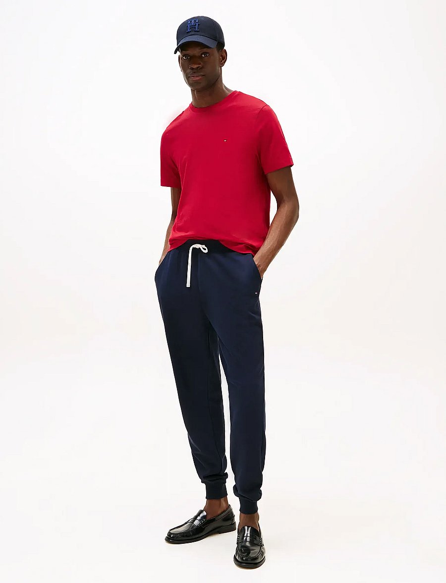 Tommy Hilfiger - ESS SEASONAL REG FIT SOLID TEE - kurzärmelige t-shirts - medium red - 3