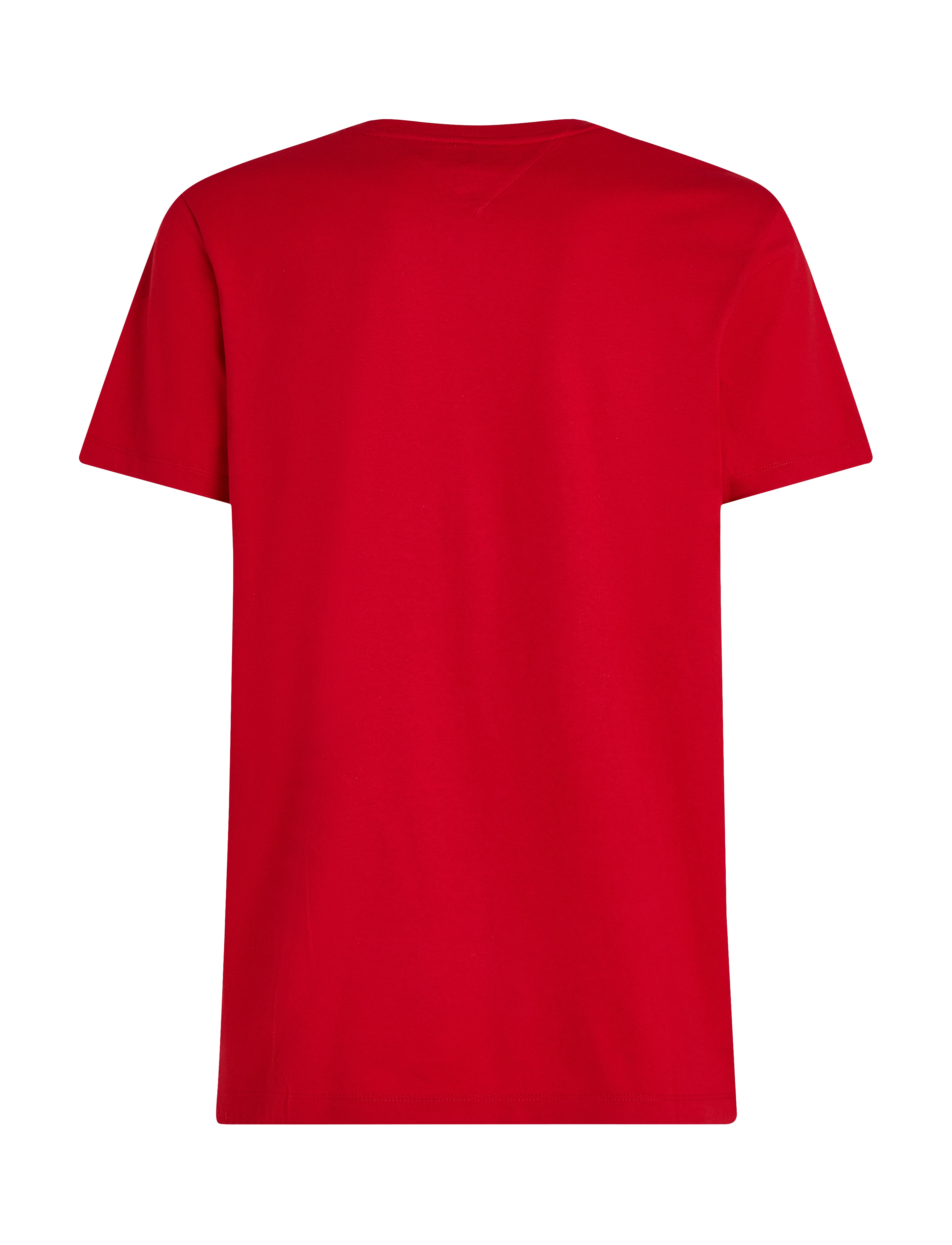 TOMMY HILFIGER Ess Seasonal Reg Fit Solid Tee t-shirts - bas herr – bild 5