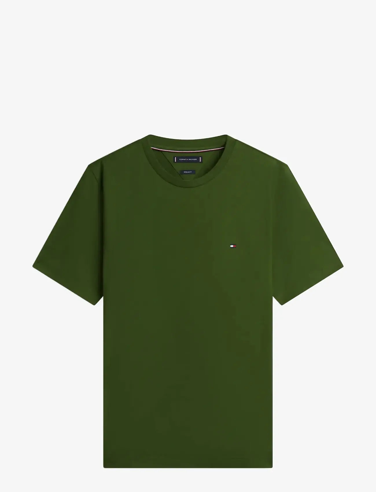 Tommy Hilfiger - ESS SEASONAL REG FIT SOLID TEE - kortærmede t-shirts - mountain pine - 1