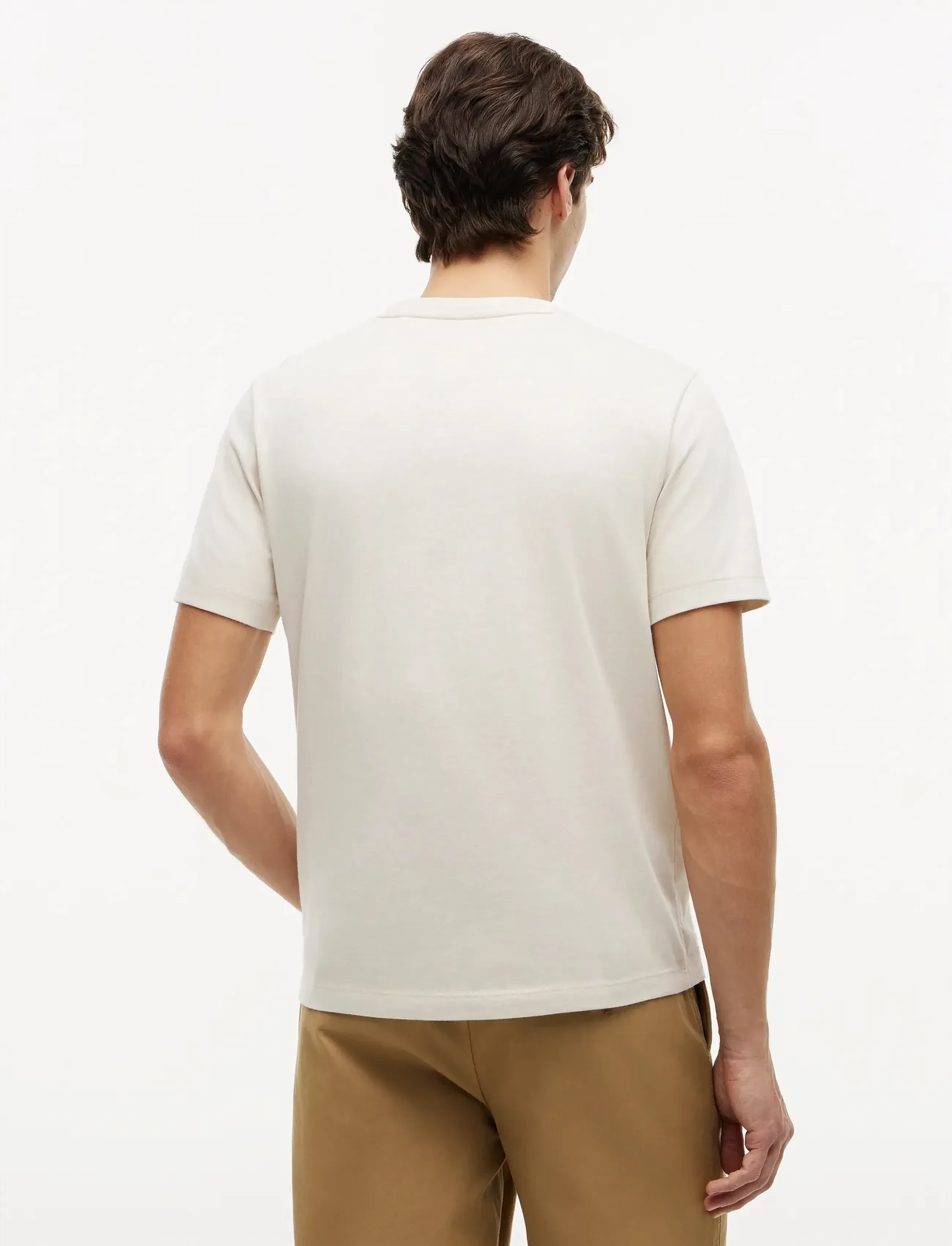Tommy Hilfiger - ESS SEASONAL REG FIT SOLID TEE - lyhythihaiset - newsprint - 2