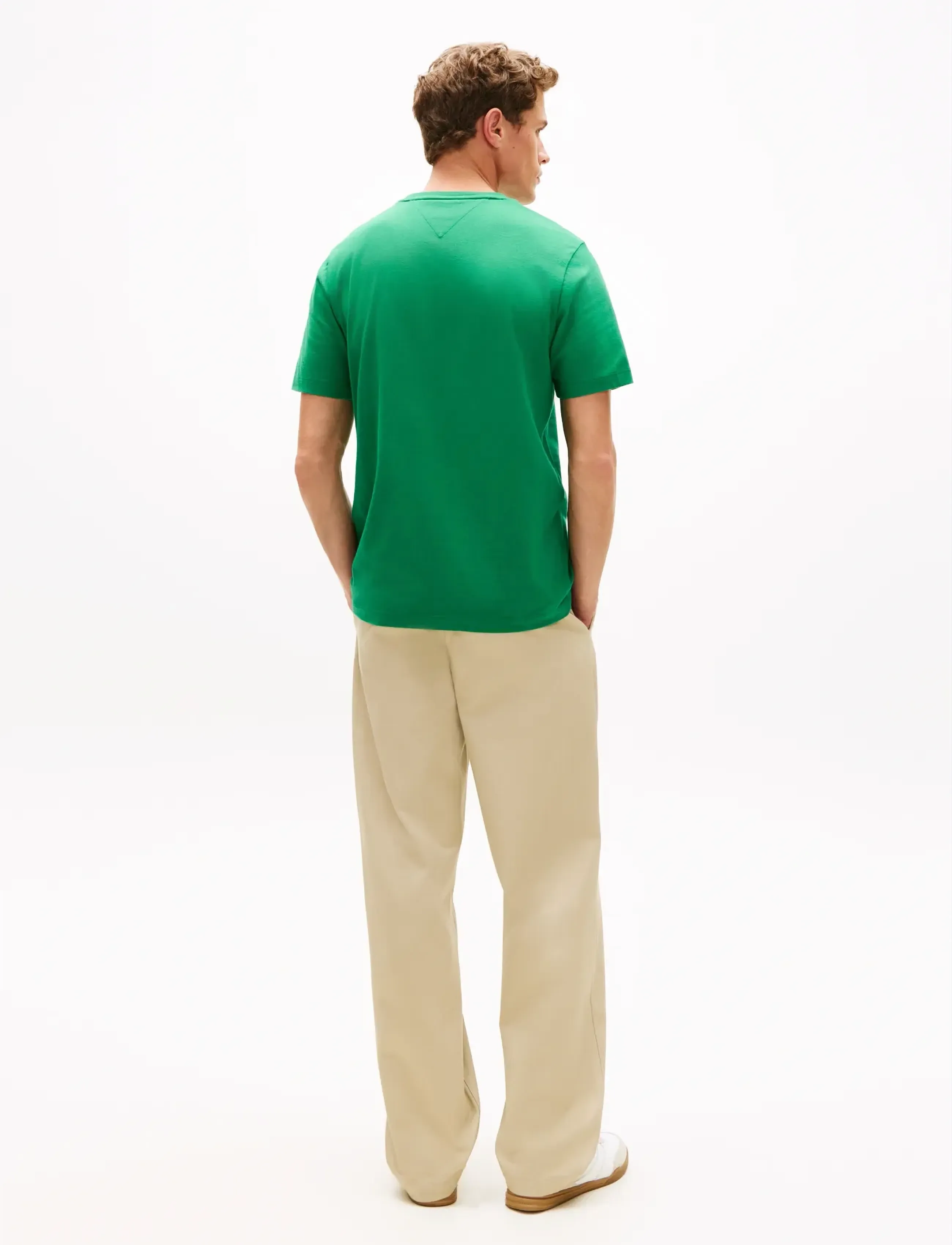 Tommy Hilfiger - ESS SEASONAL REG FIT SOLID TEE - short-sleeved t-shirts - nouveau green - 3