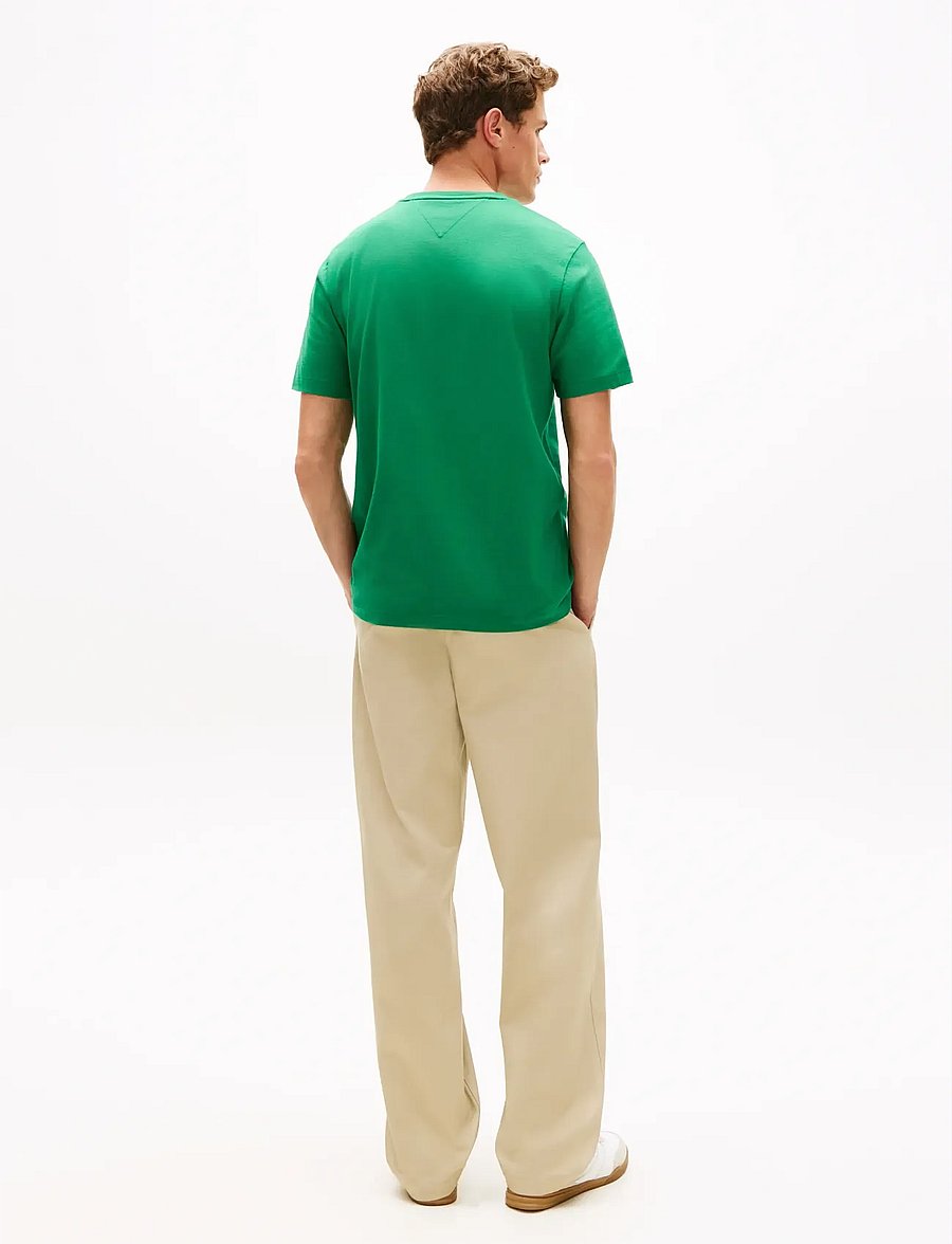 Tommy Hilfiger - ESS SEASONAL REG FIT SOLID TEE - kurzärmelig - nouveau green - 3