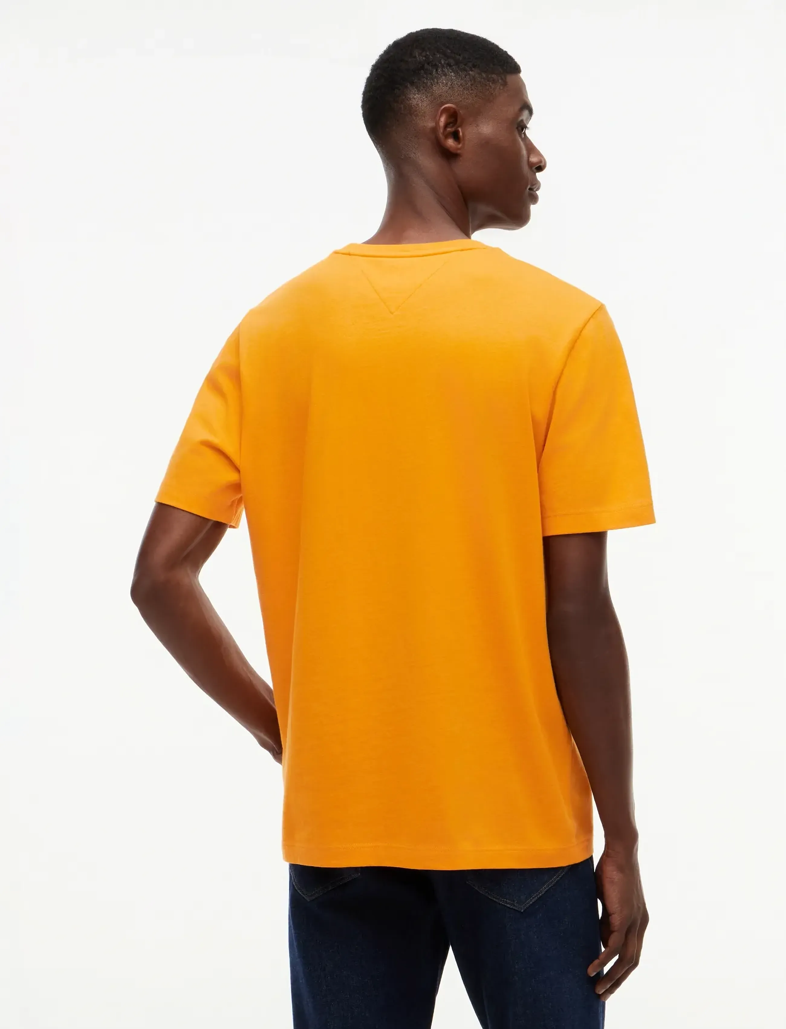 Tommy Hilfiger - ESS SEASONAL REG FIT SOLID TEE - kurzärmelig - orange flash - 2