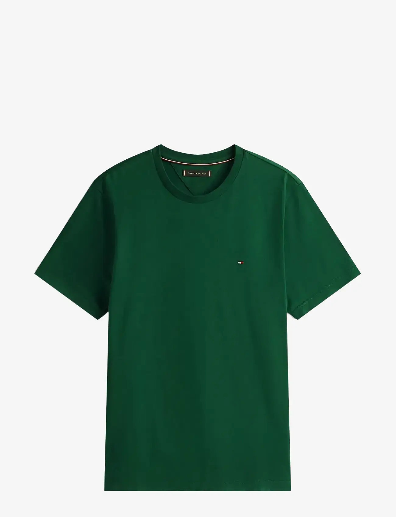 Tommy Hilfiger - ESS SEASONAL REG FIT SOLID TEE - short-sleeved t-shirts - ornamental green - 1