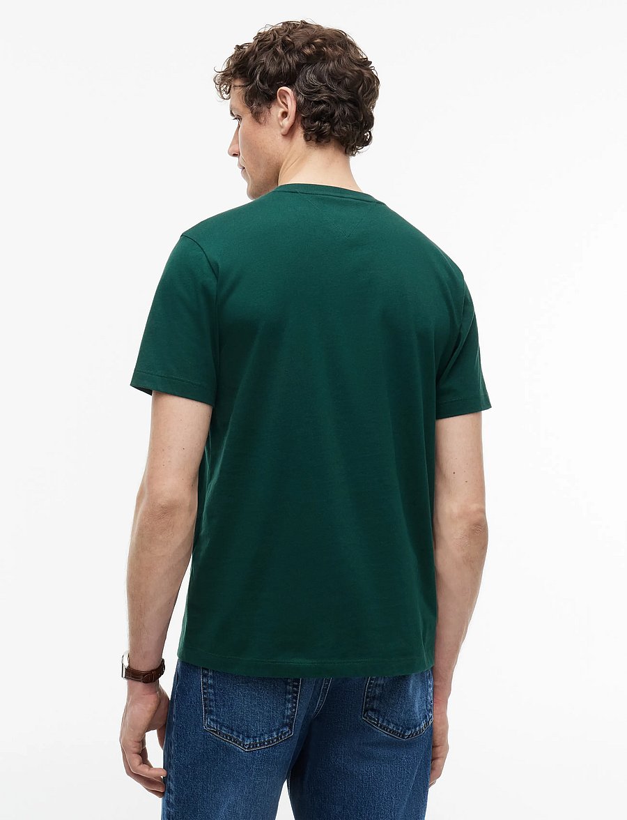 Tommy Hilfiger - ESS SEASONAL REG FIT SOLID TEE - kurzärmelige t-shirts - ornamental green - 2
