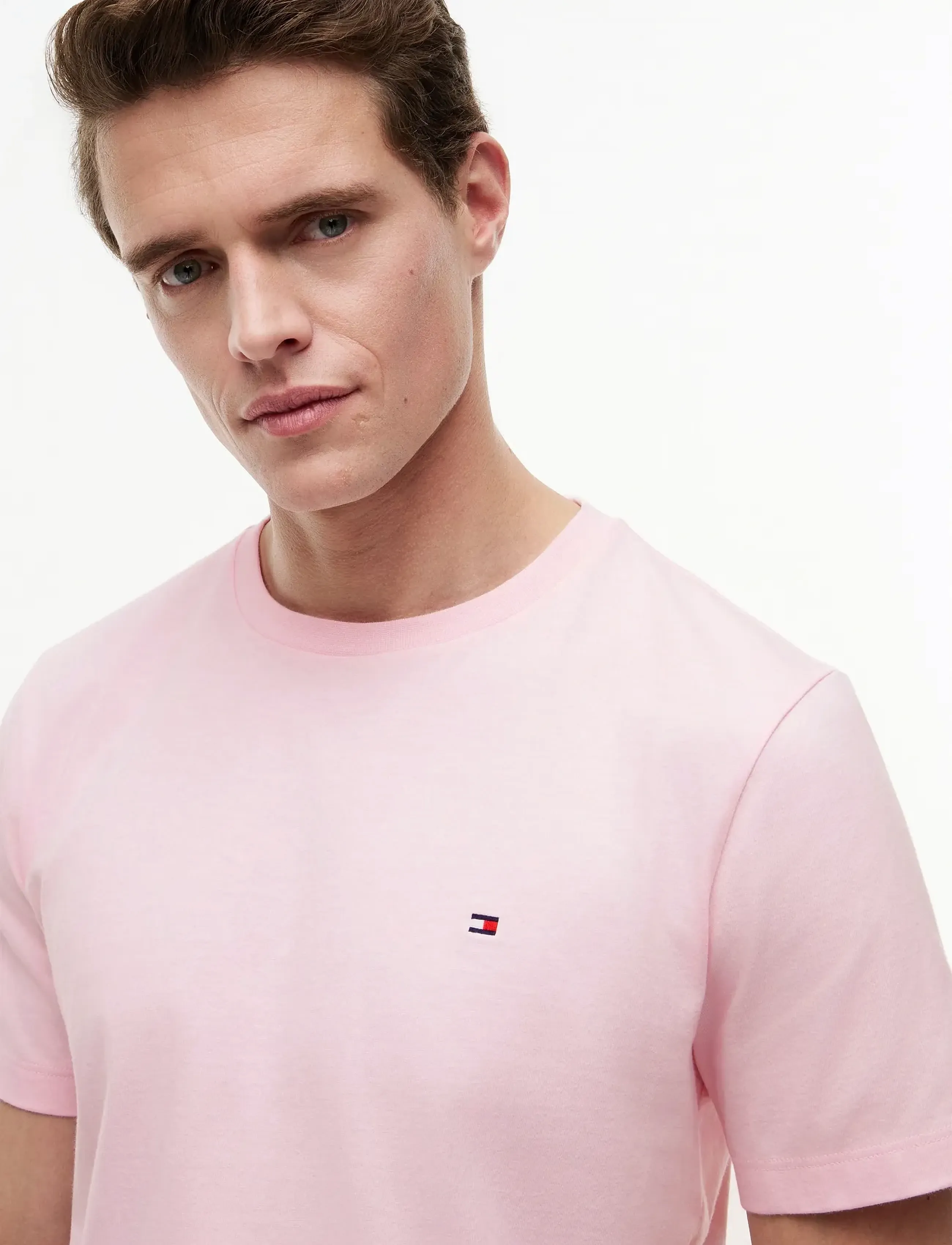 Tommy Hilfiger - ESS SEASONAL REG FIT SOLID TEE - kurzärmelig - pink lily - 3
