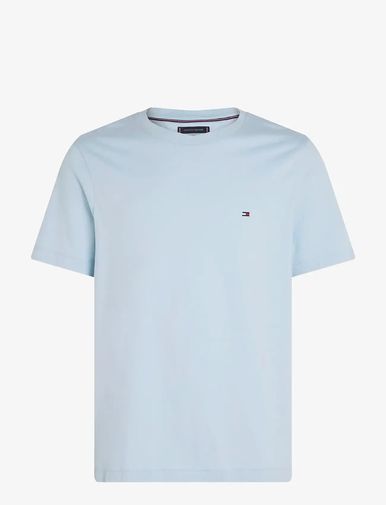 Tommy Hilfiger - ESS SEASONAL REG FIT SOLID TEE - kortærmede t-shirts - sky blue - 0