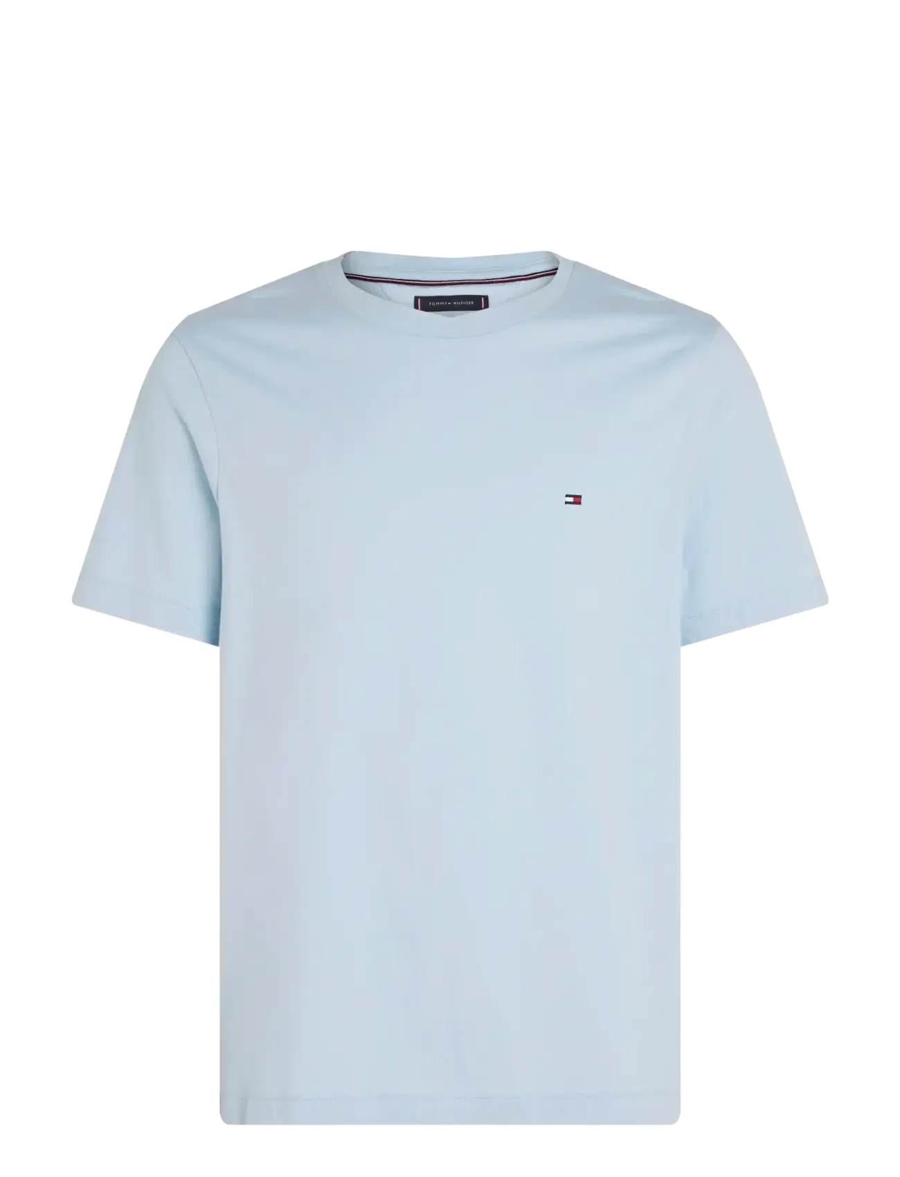 Tommy Hilfiger ESS SEASONAL REG FIT SOLID TEE - Tommy Hilfiger - SKY BLUE / blue