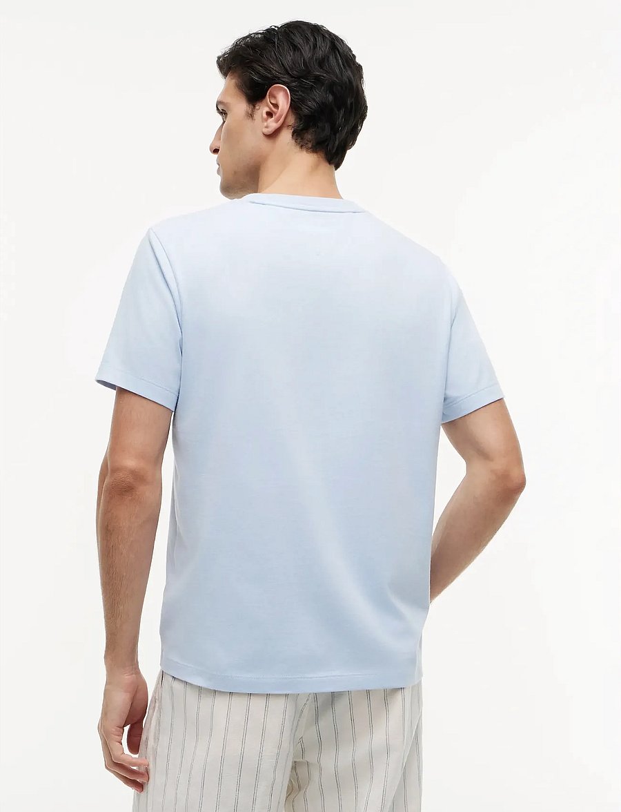 Tommy Hilfiger - ESS SEASONAL REG FIT SOLID TEE - kurzärmelig - sky blue - 3