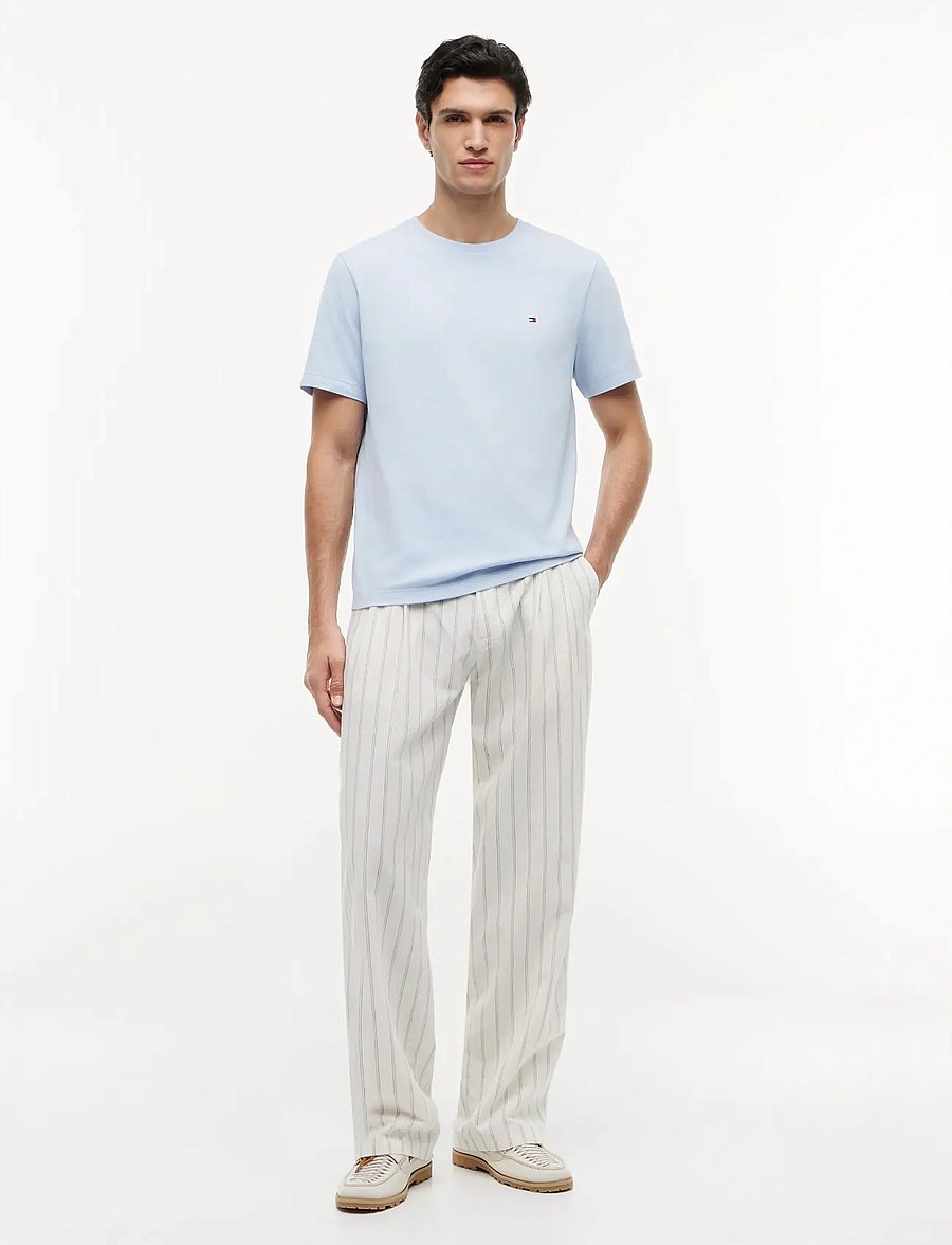 Tommy Hilfiger - ESS SEASONAL REG FIT SOLID TEE - kurzärmelig - sky blue - 5