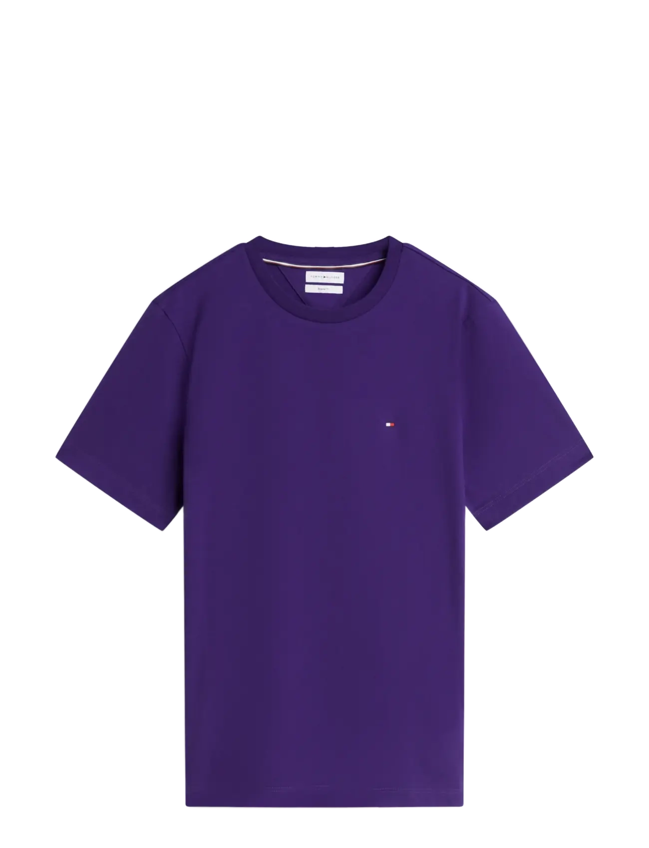 Tommy Hilfiger - ESS SEASONAL REG FIT SOLID TEE - kurzärmelige t-shirts - tuscan grape - 1