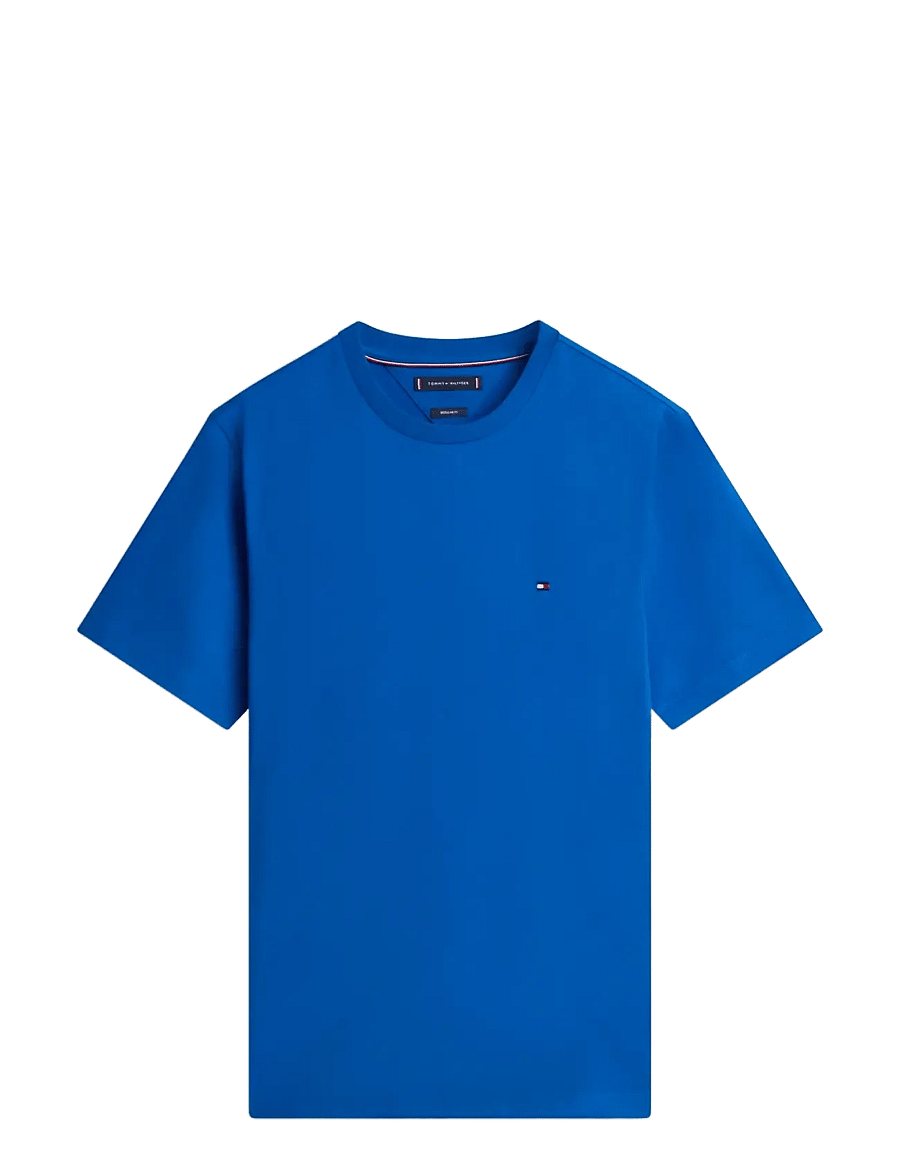 Tommy Hilfiger - ESS SEASONAL REG FIT SOLID TEE - kurzärmelig - vibrant indigo - 1
