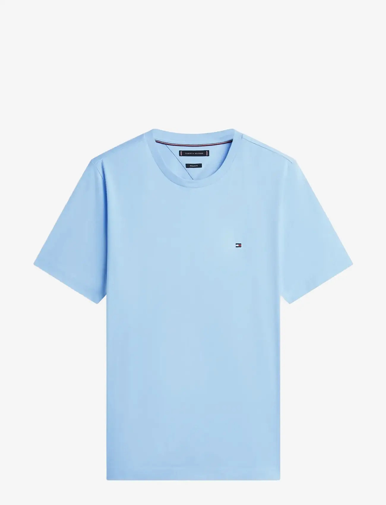 Tommy Hilfiger - ESS SEASONAL REG FIT SOLID TEE - kortärmade t-shirts - well water - 1