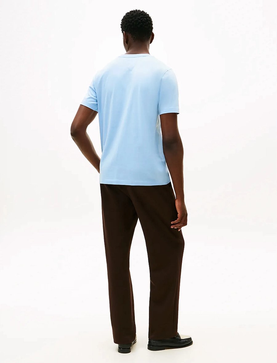 Tommy Hilfiger - ESS SEASONAL REG FIT SOLID TEE - kurzärmelig - well water - 2