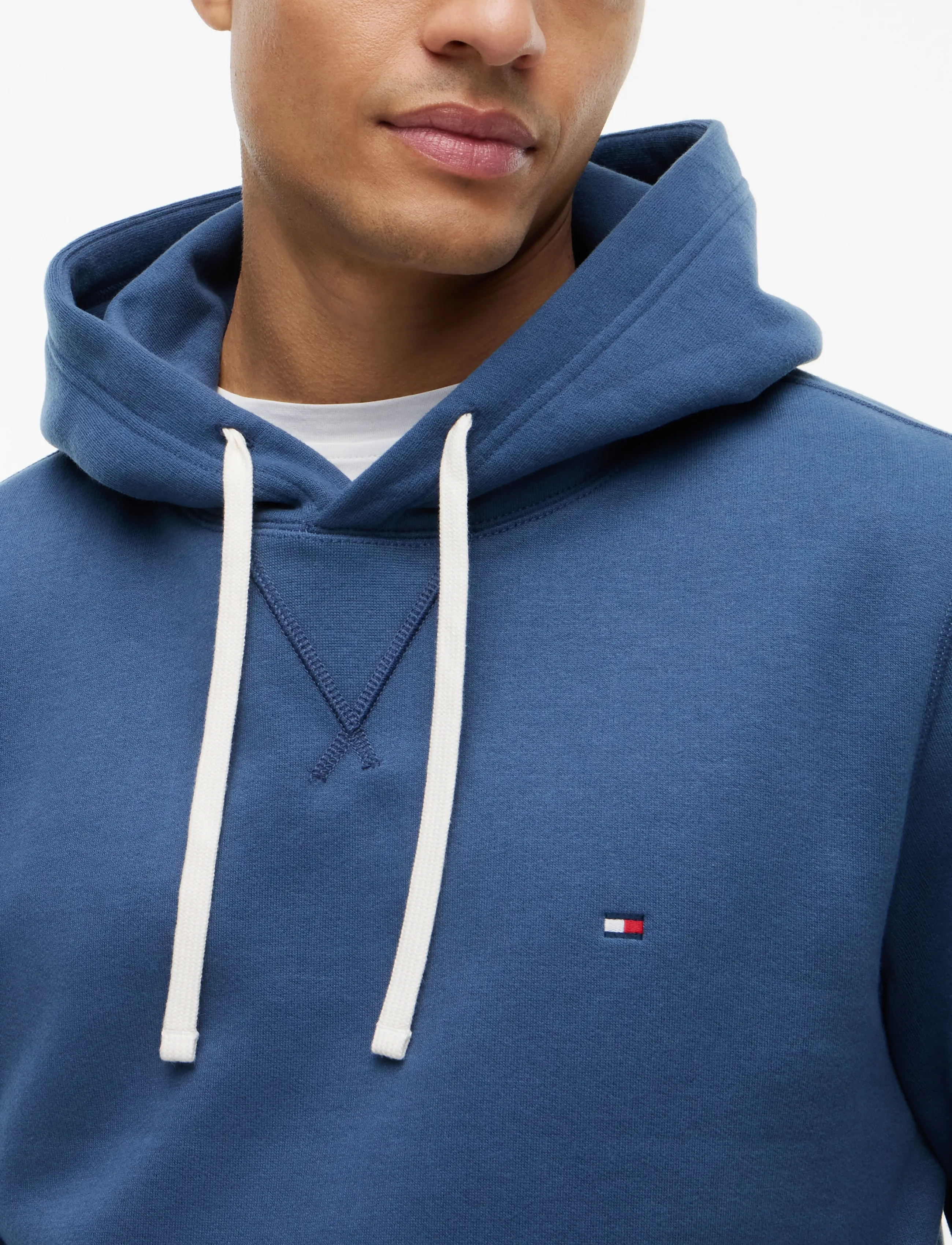 Tommy Hilfiger - ESS SEASONAL FLEECE HOODY - hoodies - aegean sea - 3