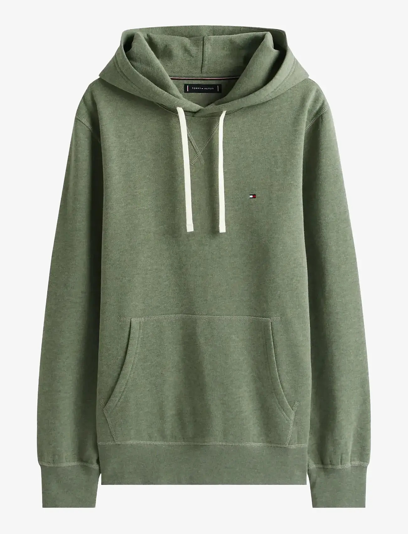 Tommy Hilfiger - ESS SEASONAL FLEECE HOODY - kapuutsiga dressipluusid - battle green heather - 1
