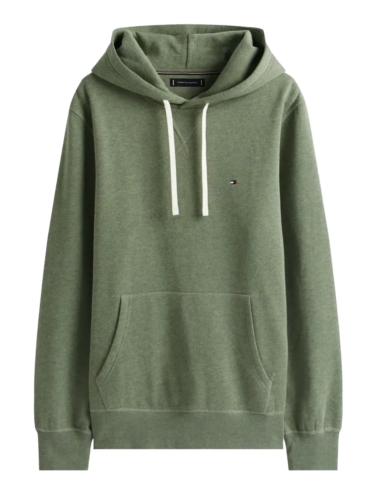 Tommy Hilfiger - ESS SEASONAL FLEECE HOODY - hættetrøjer - battle green heather - 1