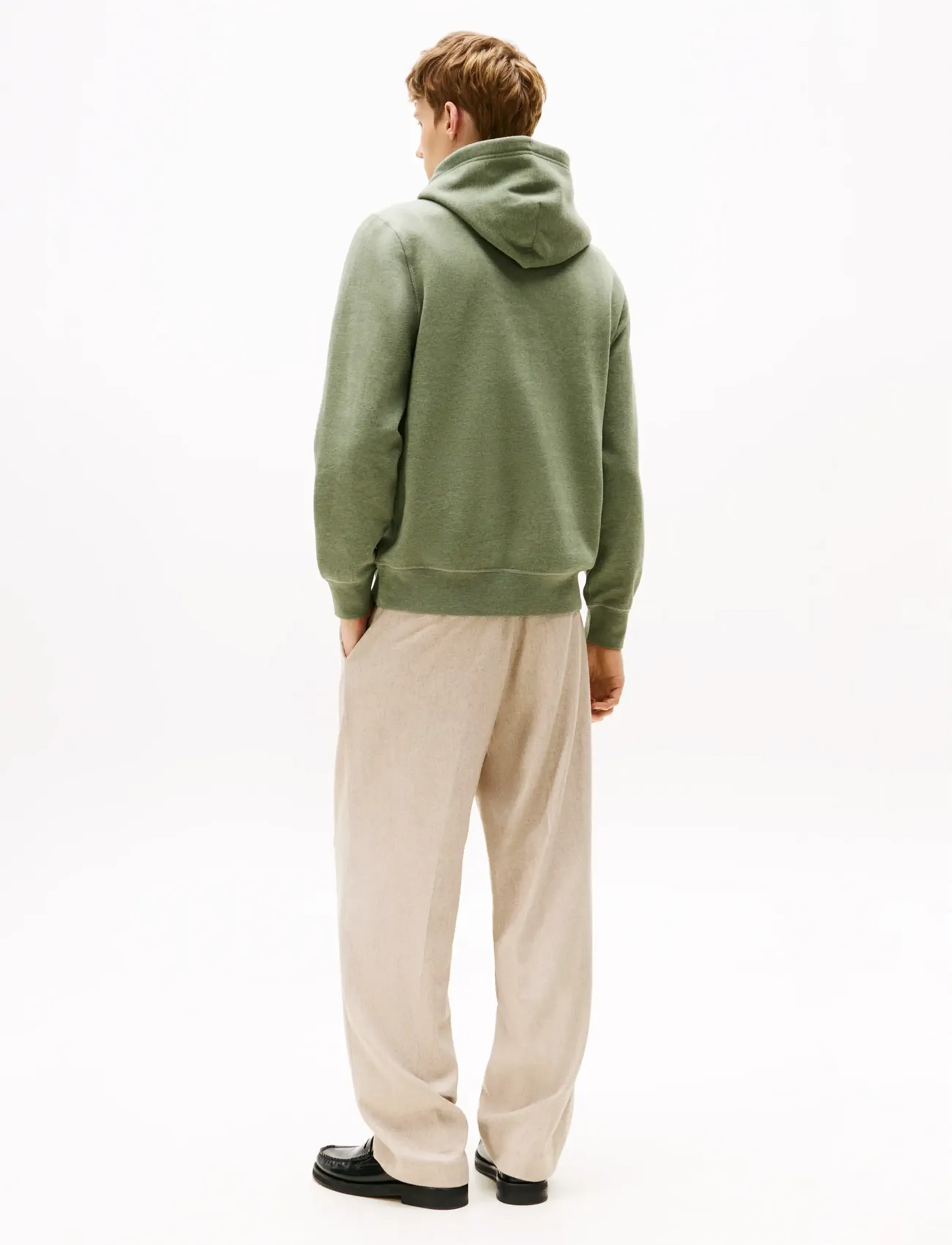 Tommy Hilfiger - ESS SEASONAL FLEECE HOODY - hættetrøjer - battle green heather - 3