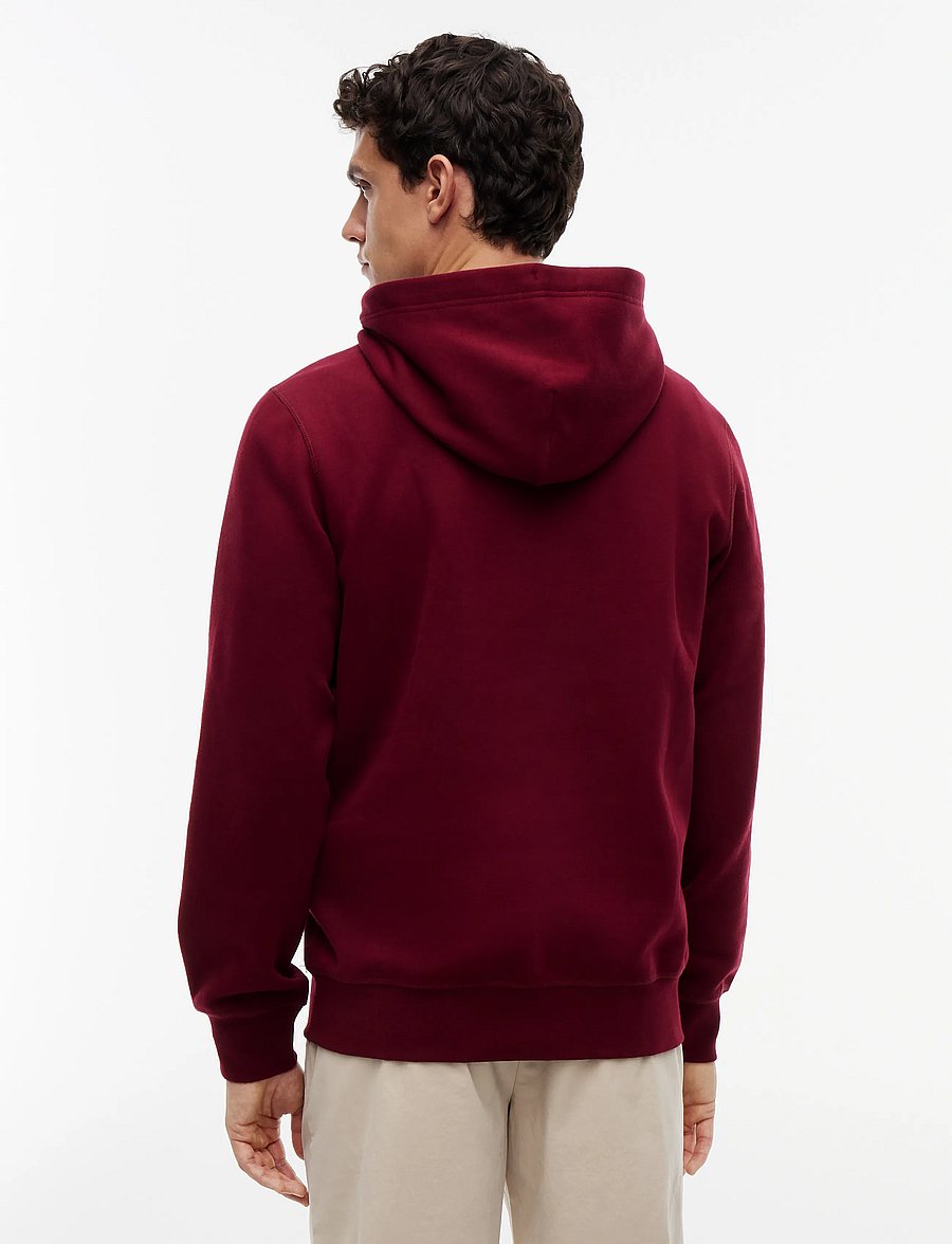 Tommy Hilfiger - ESS SEASONAL FLEECE HOODY - kapuutsiga pusad - burgundy - 2