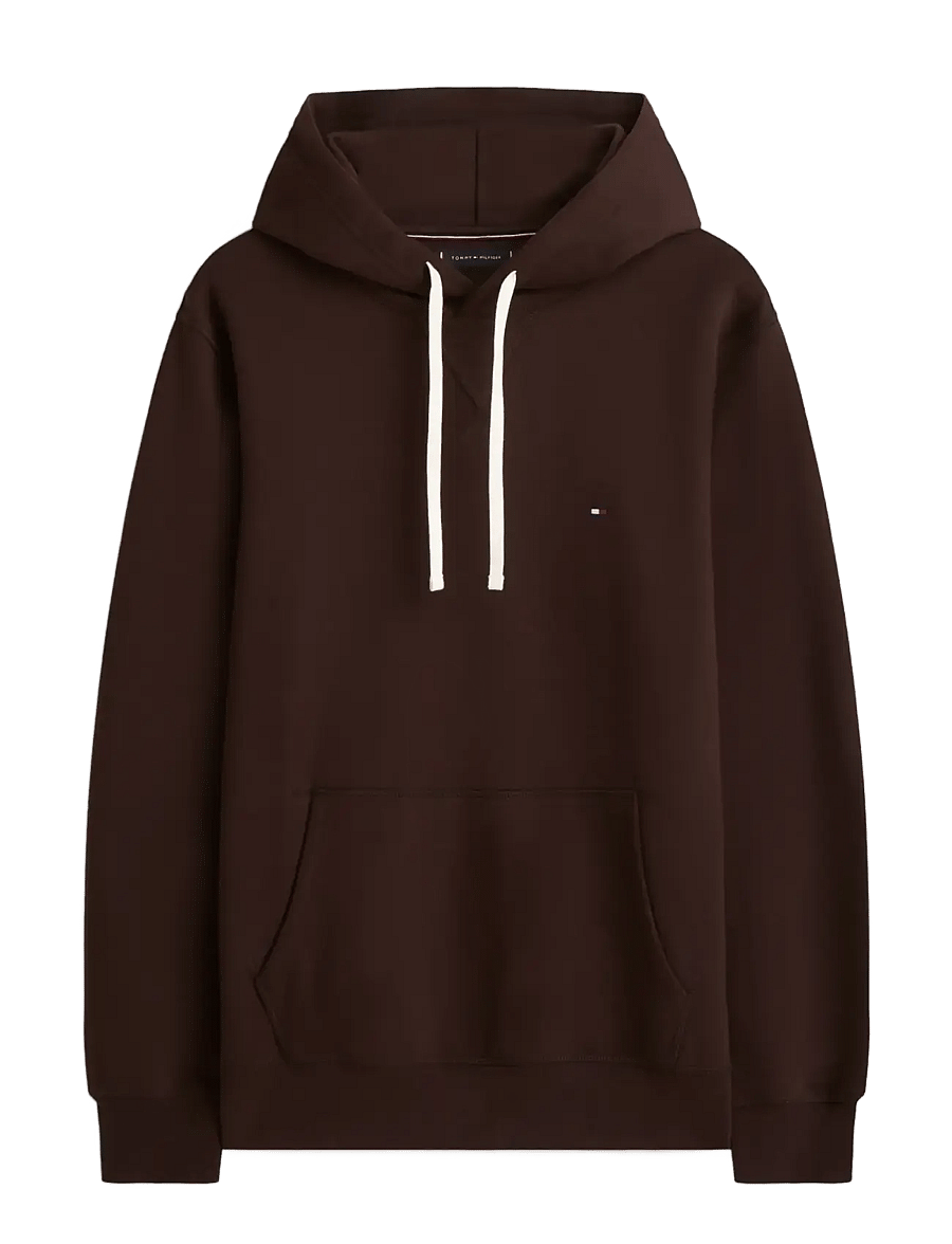 Tommy Hilfiger - ESS SEASONAL FLEECE HOODY - kapuzenpullover - chocolate - 1
