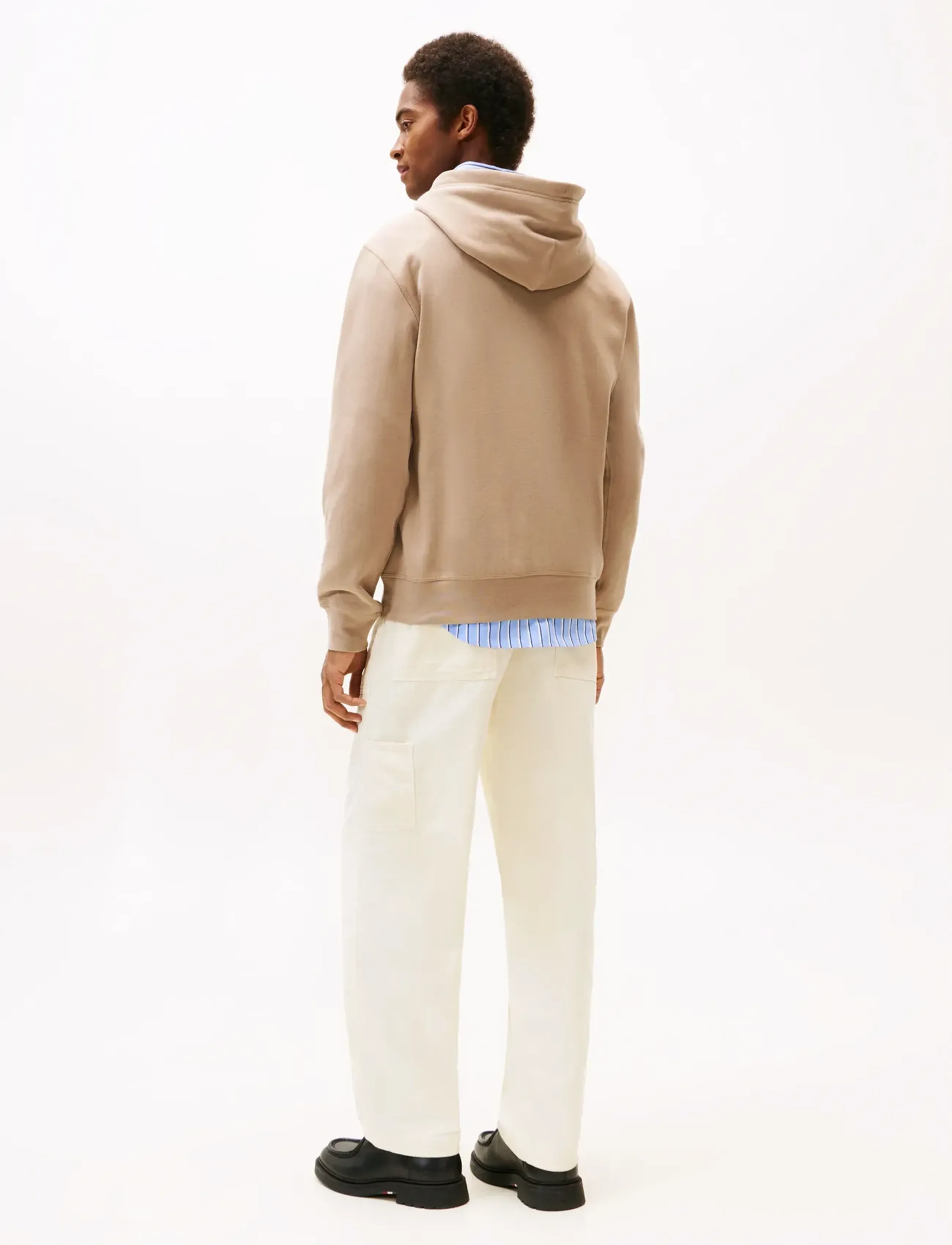 Tommy Hilfiger - ESS SEASONAL FLEECE HOODY - sweats à capuche - coastal taupe - 3